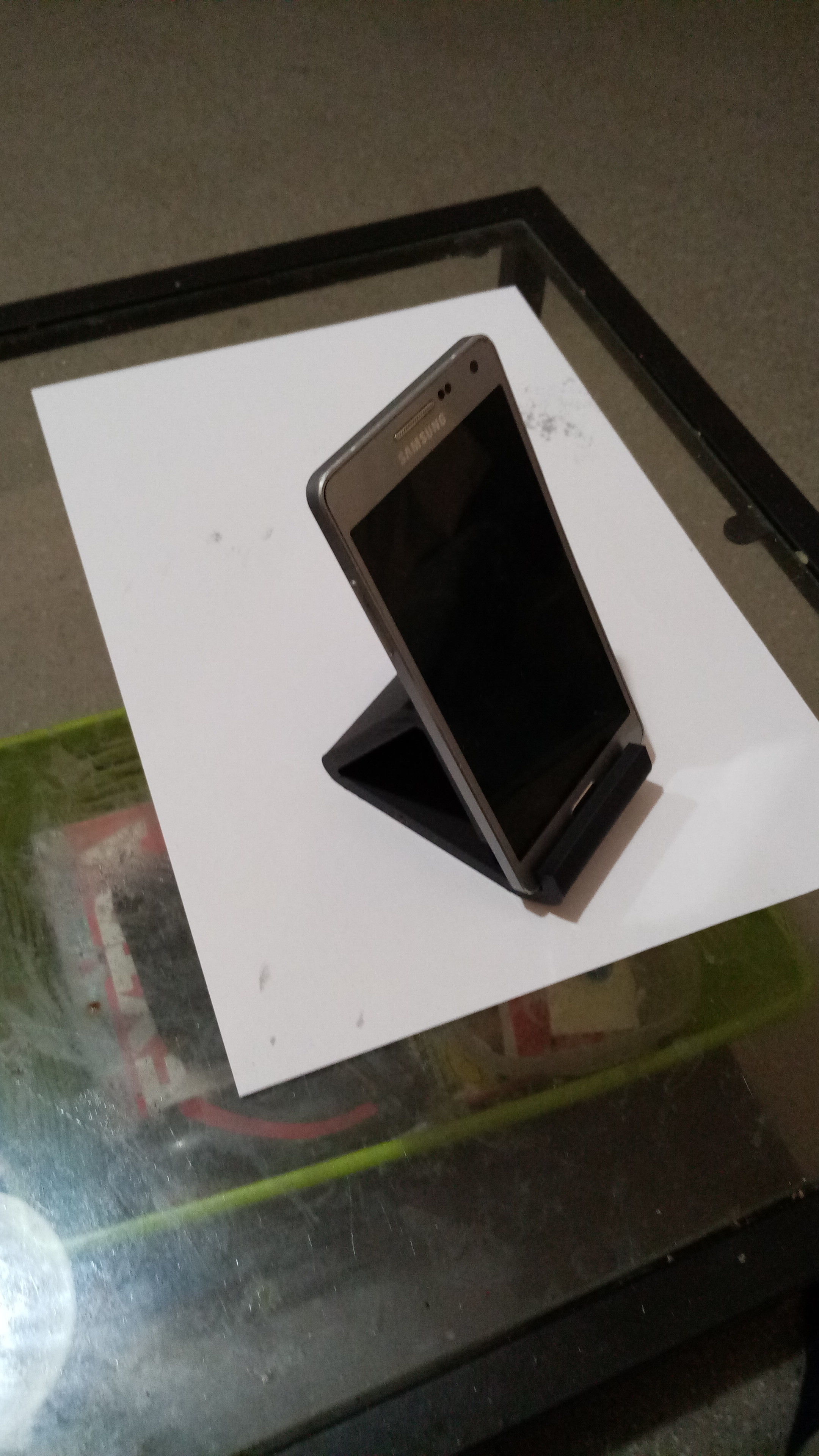 Phone holder universal easy print 3D print model_2