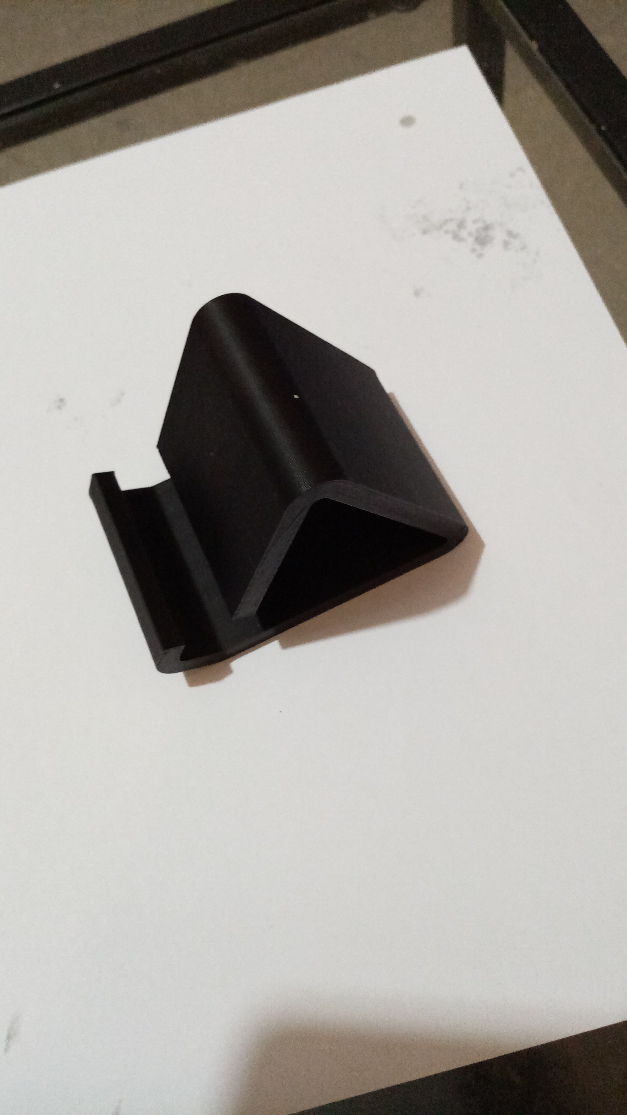 Phone holder universal easy print 3D print model_1