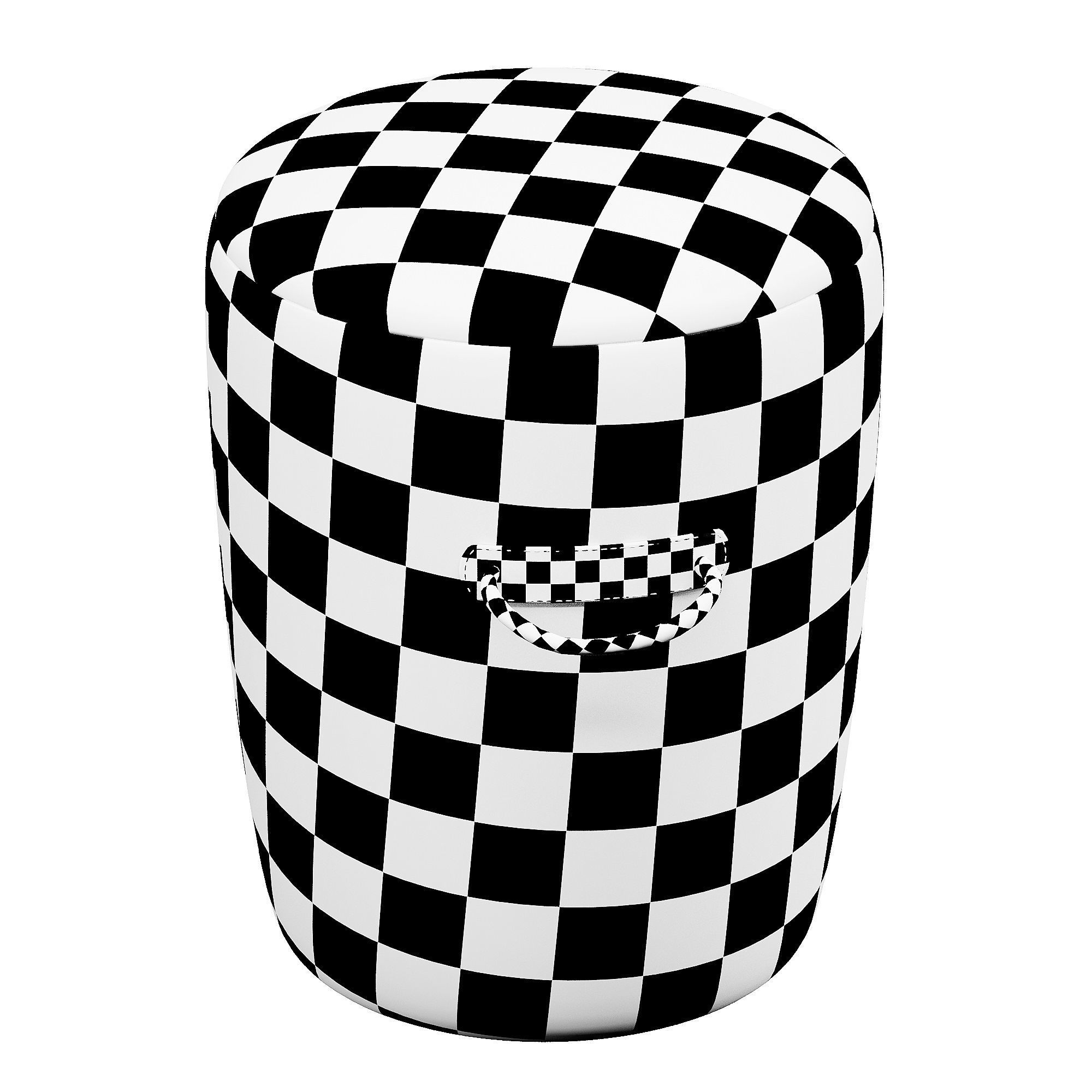 Duffel Stool 3D model_5