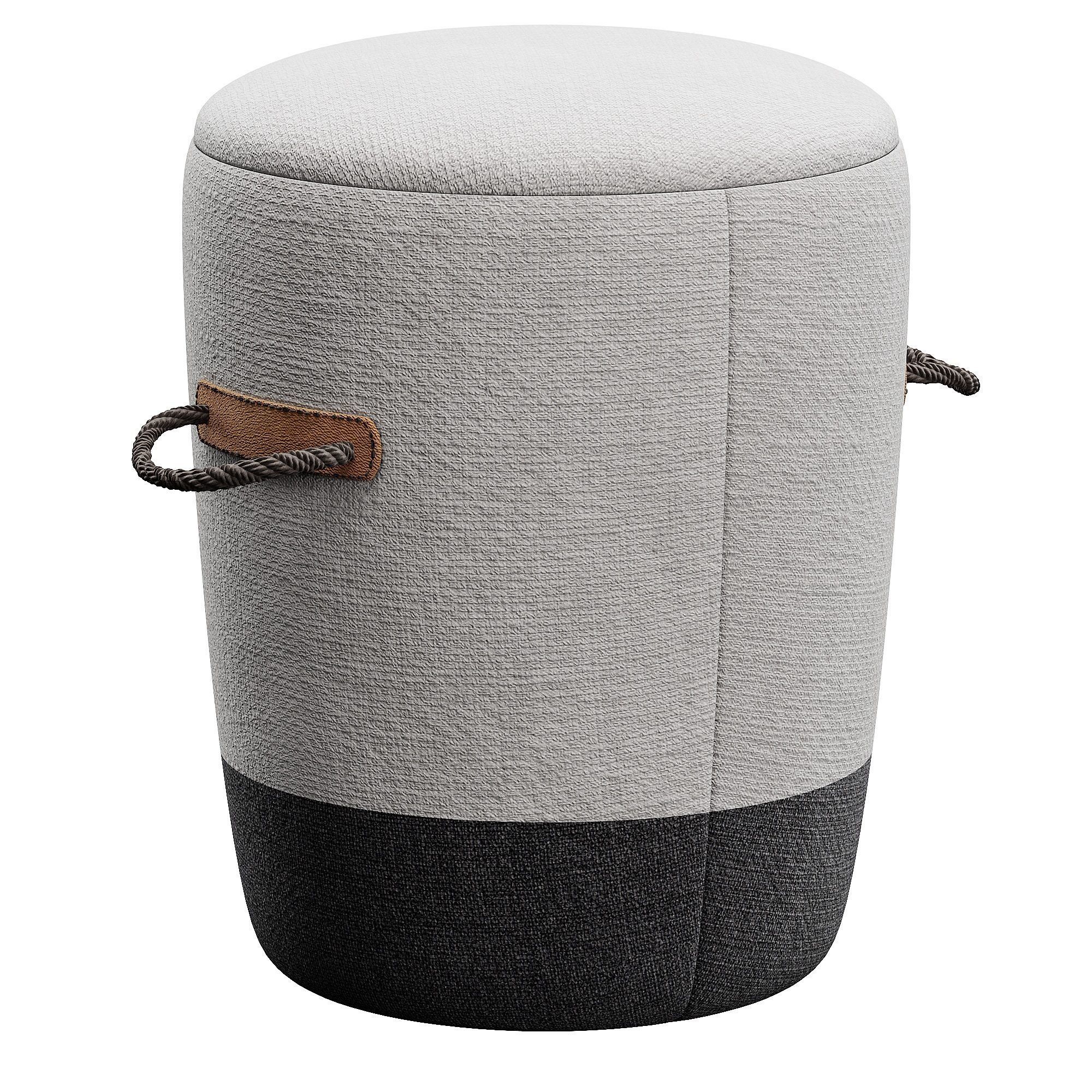 Duffel Stool 3D model_2