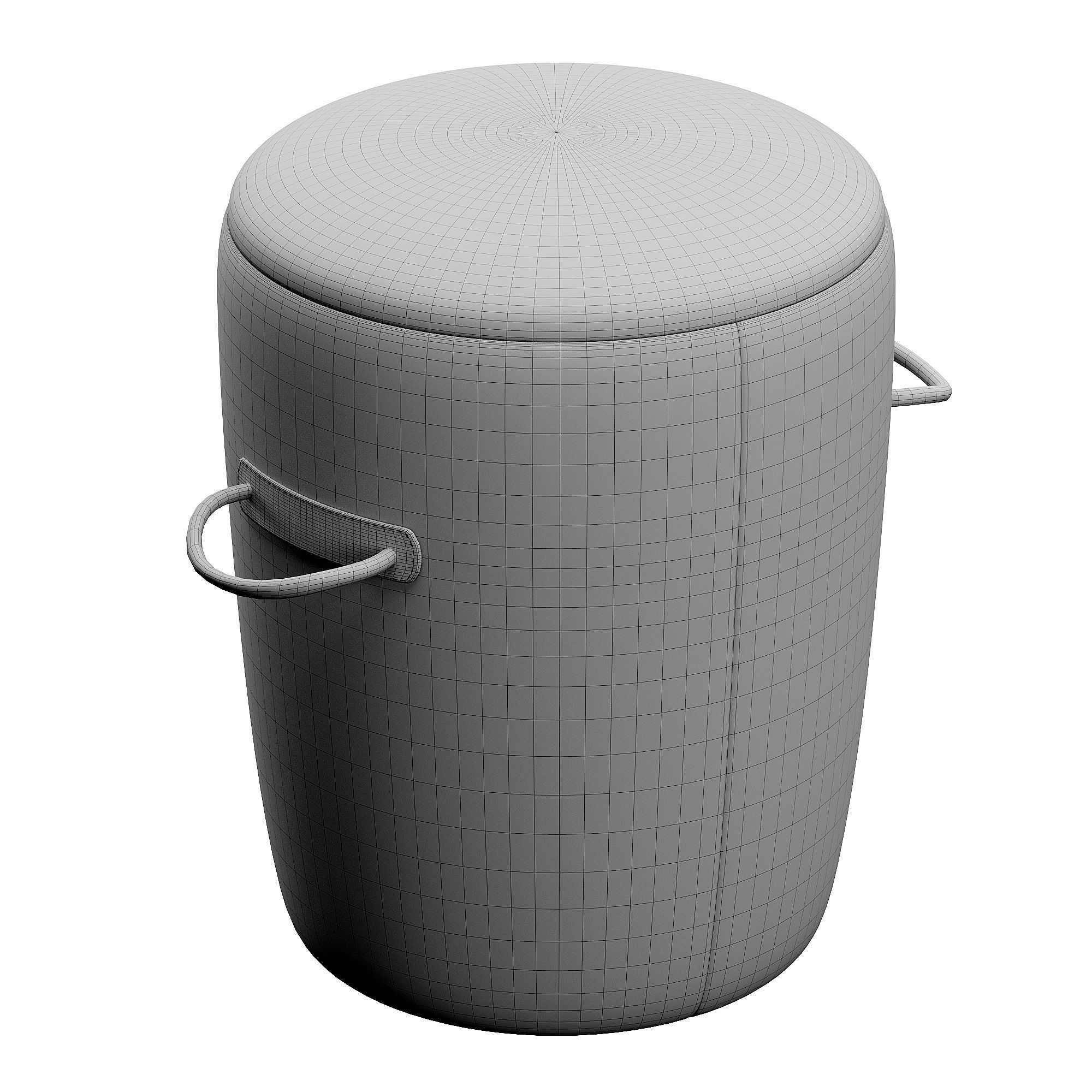 Duffel Stool 3D model_4