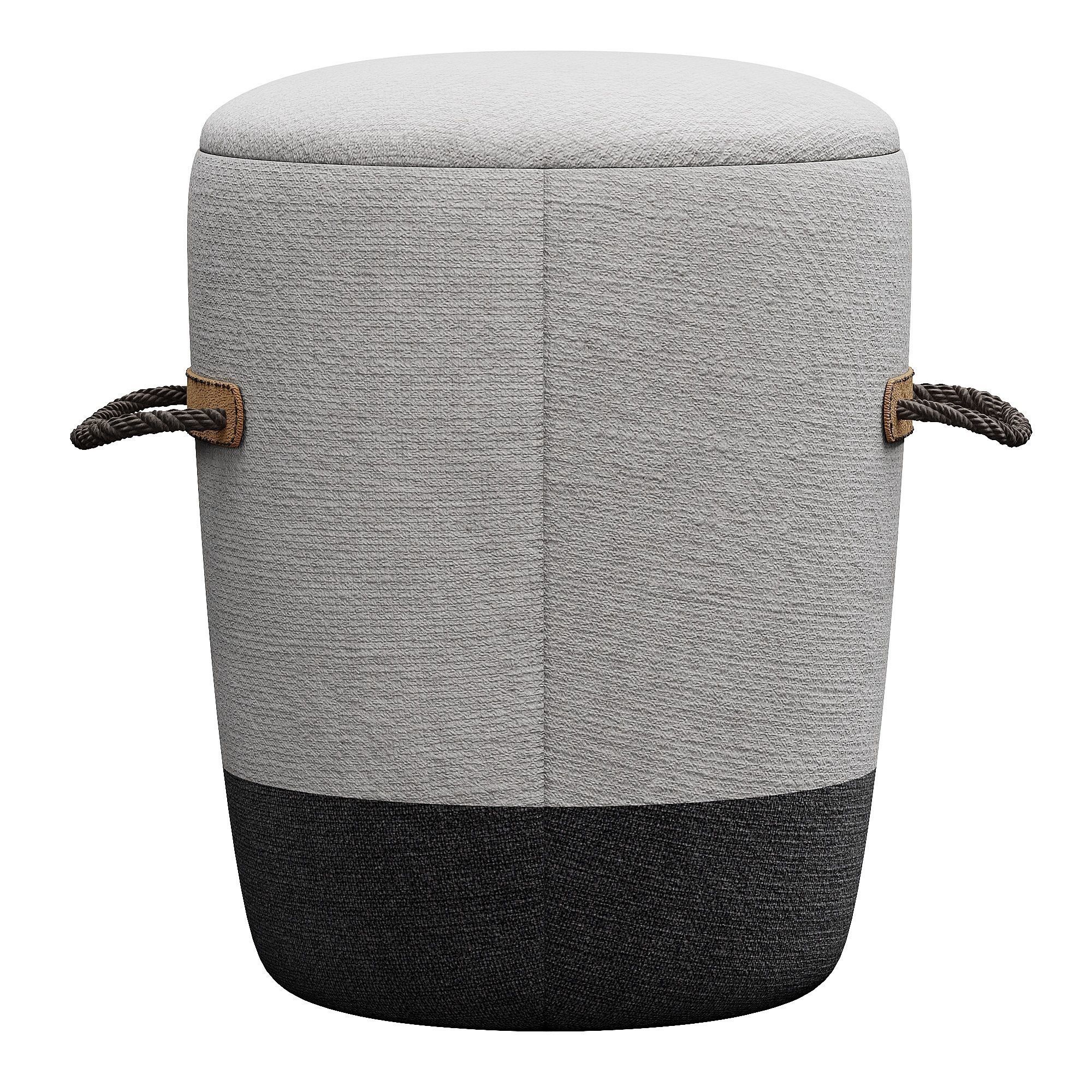 Duffel Stool 3D model_1