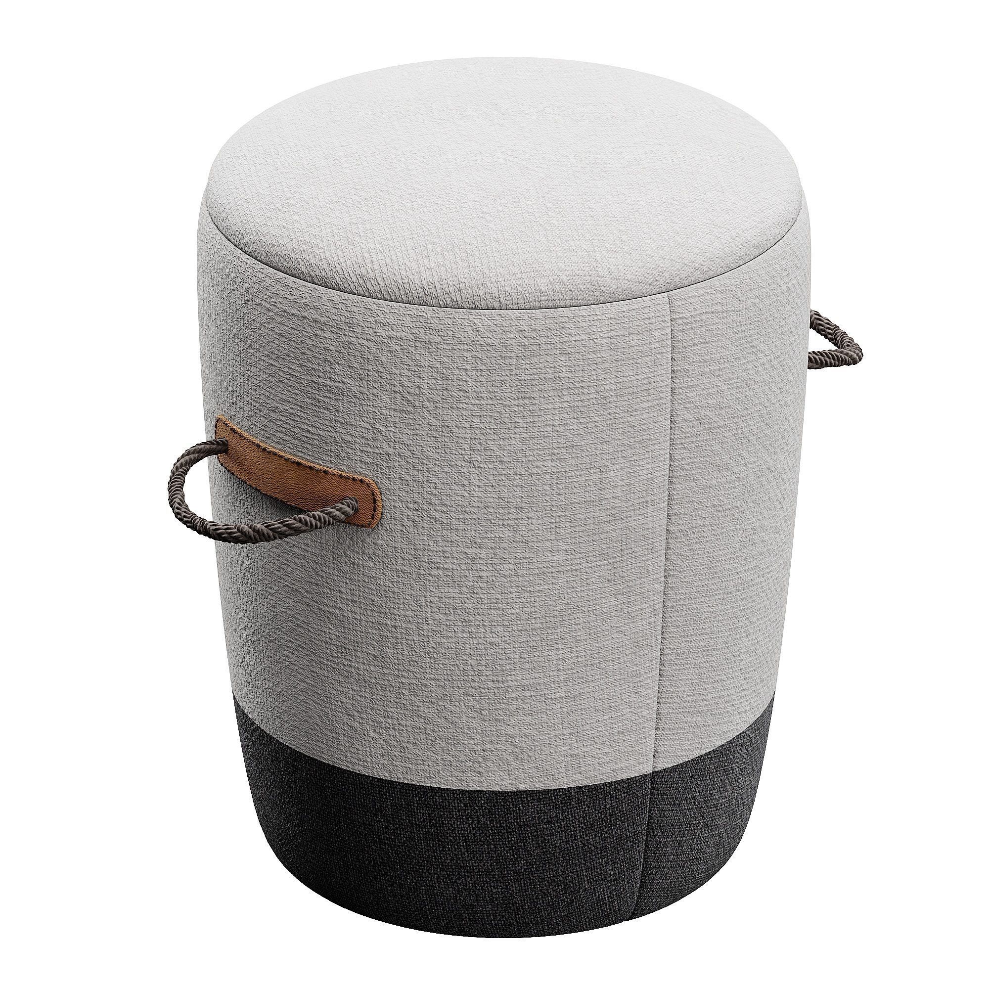 Duffel Stool 3D model_3