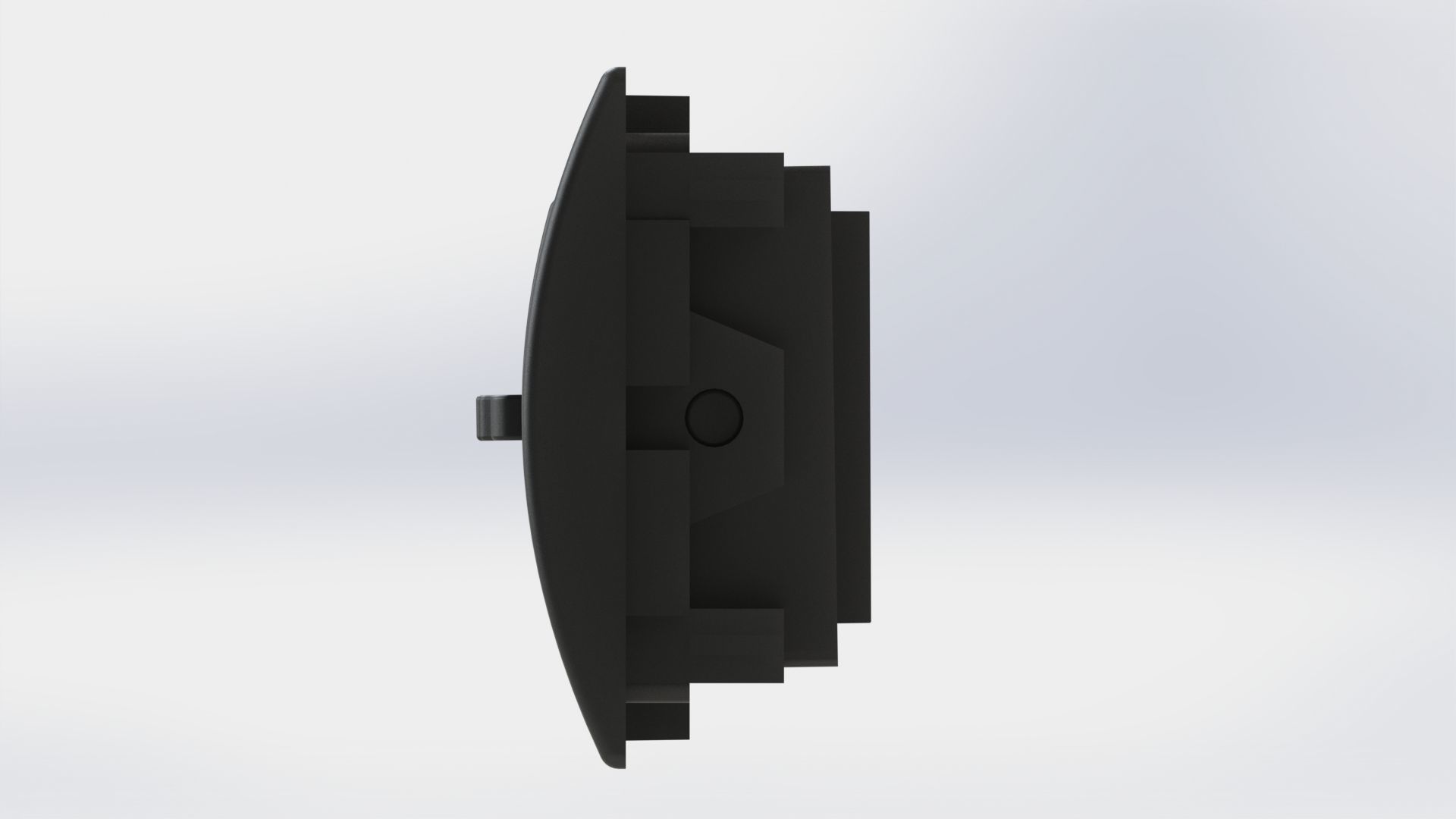 Classic Mini AC vent 3D print model_7