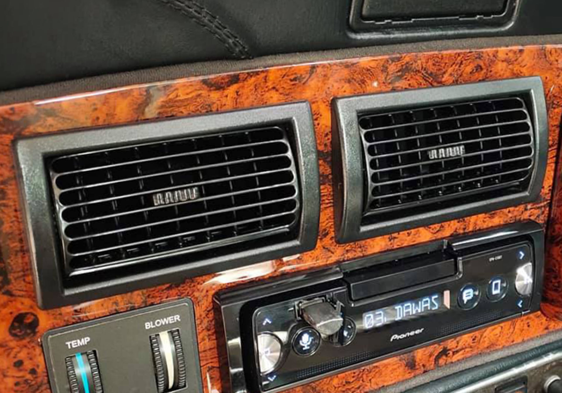 Classic Mini AC vent 3D print model_2