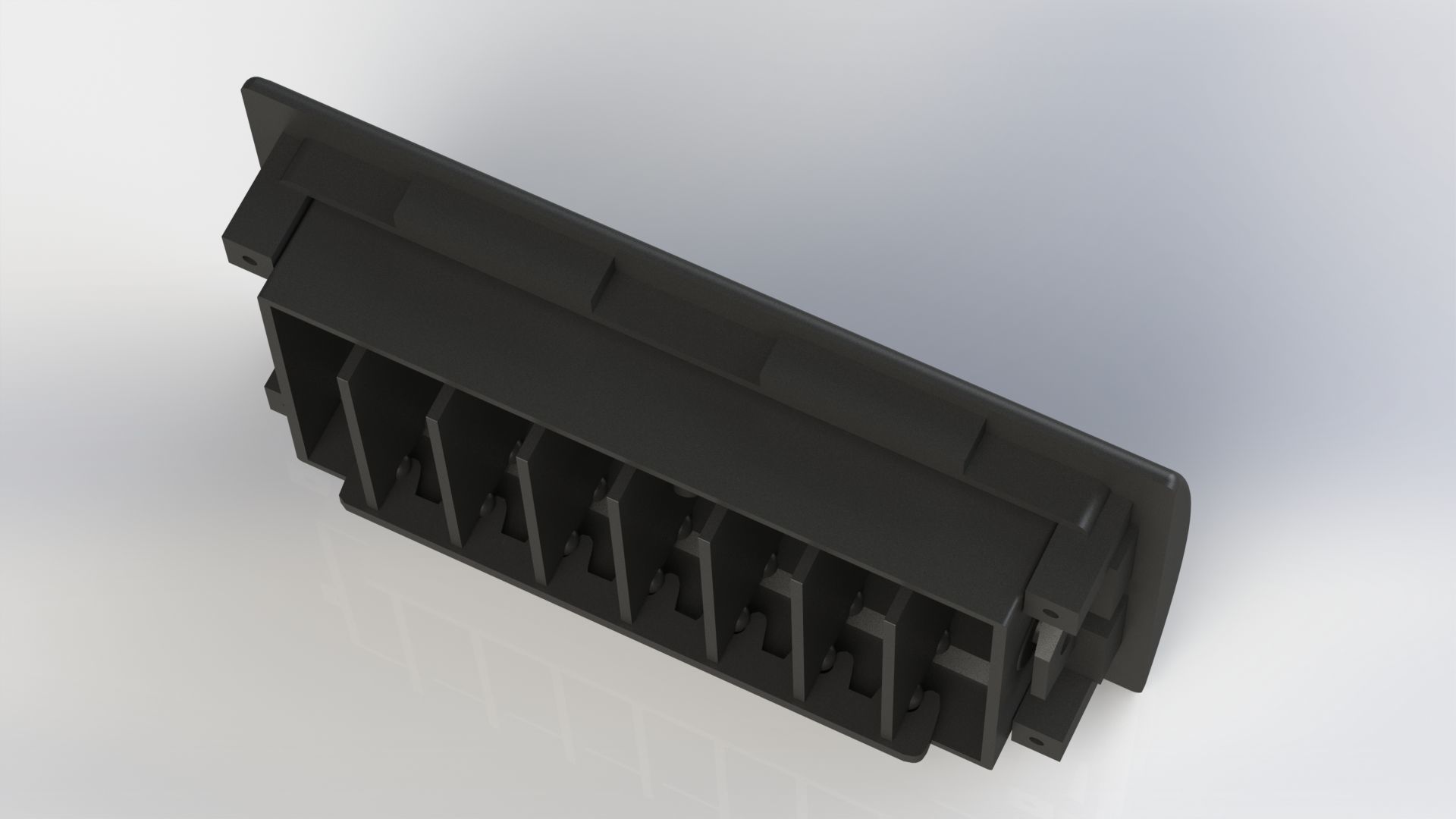 Classic Mini AC vent 3D print model_10