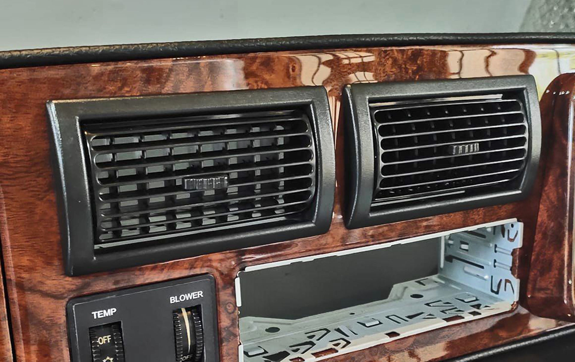 Classic Mini AC vent 3D print model_3