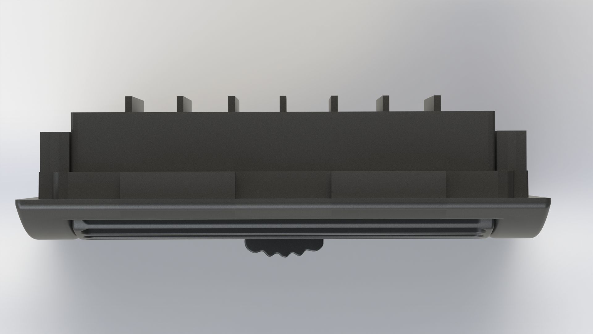 Classic Mini AC vent 3D print model_8