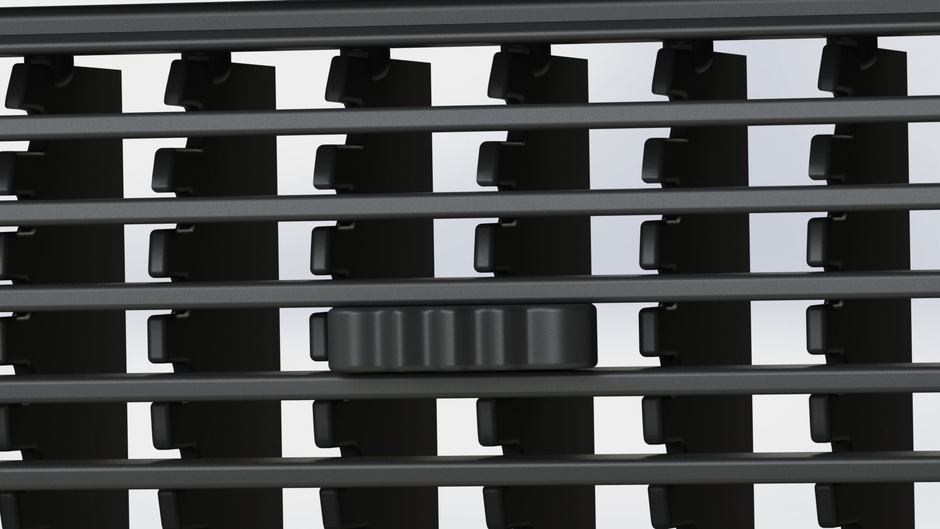 Classic Mini AC vent 3D print model_11