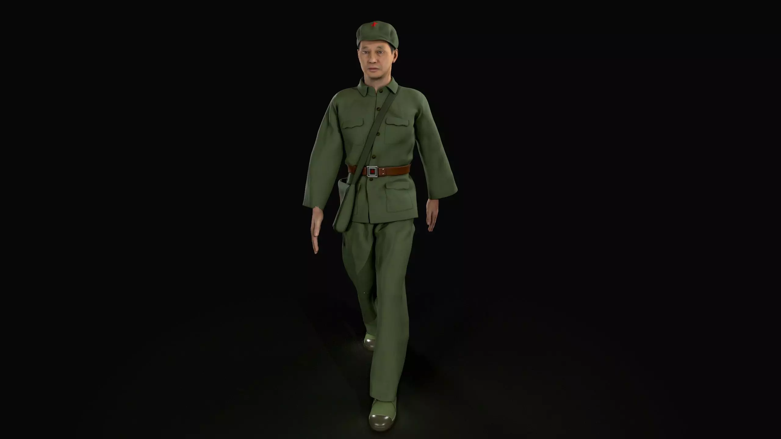 soldier chinese 3D model