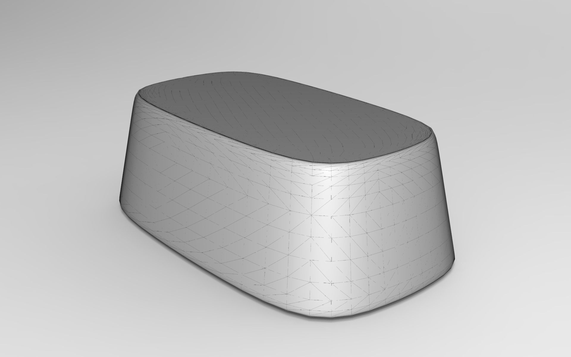 Flo Table Low-poly 3D model_5
