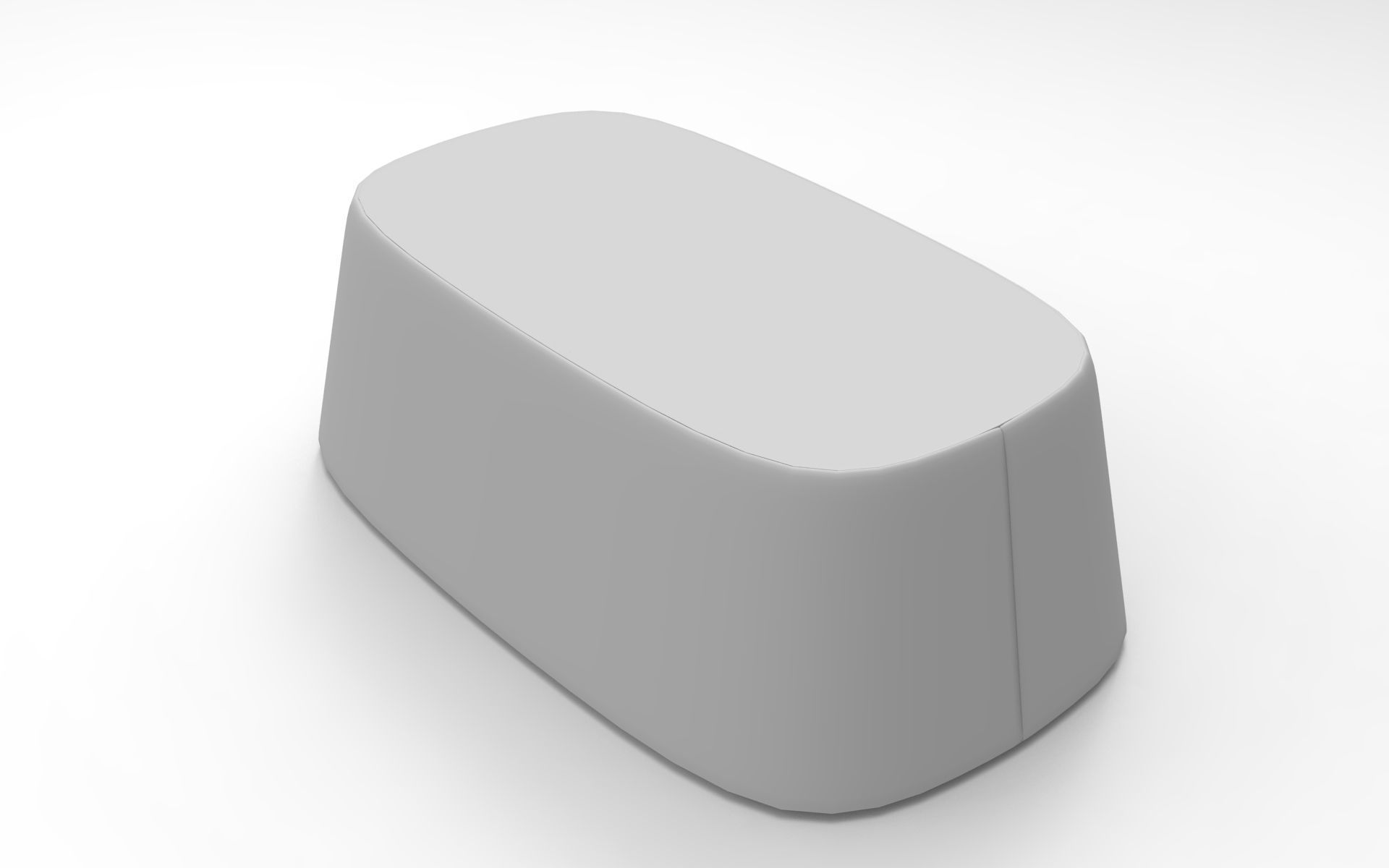 Flo Table Low-poly 3D model_7