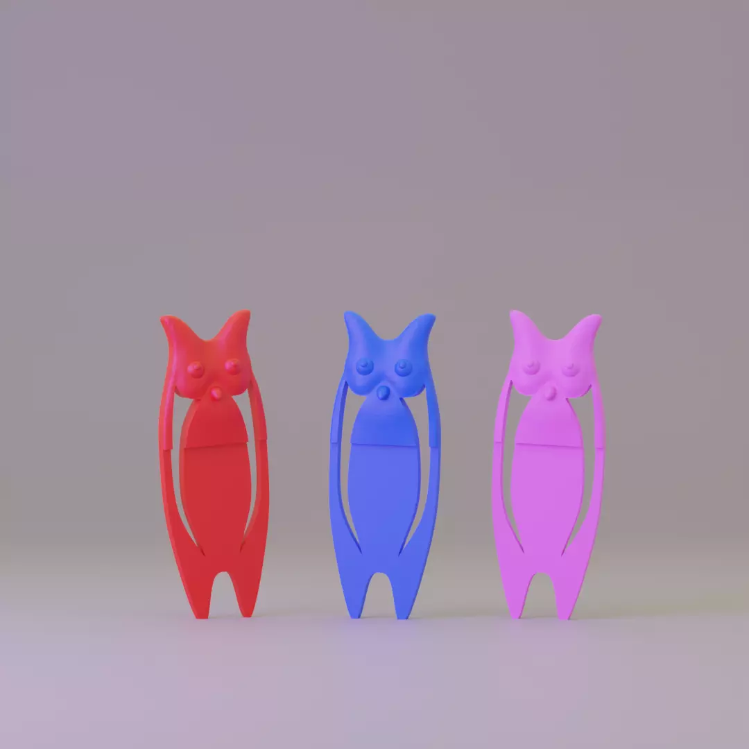 Cute Book seperator for 3d print Free 3D print model
