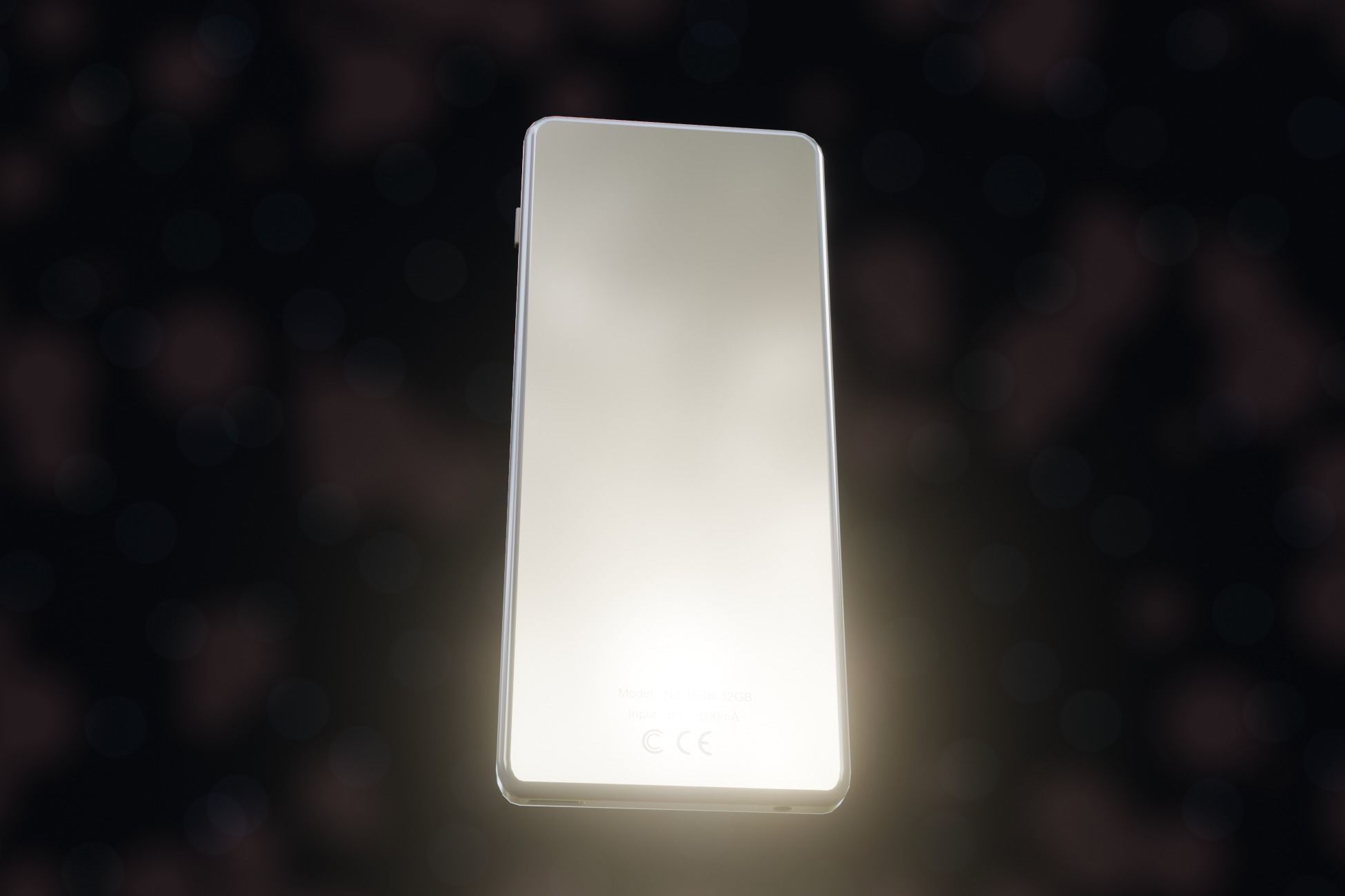 iPod Music Player Low-poly 3D model_38