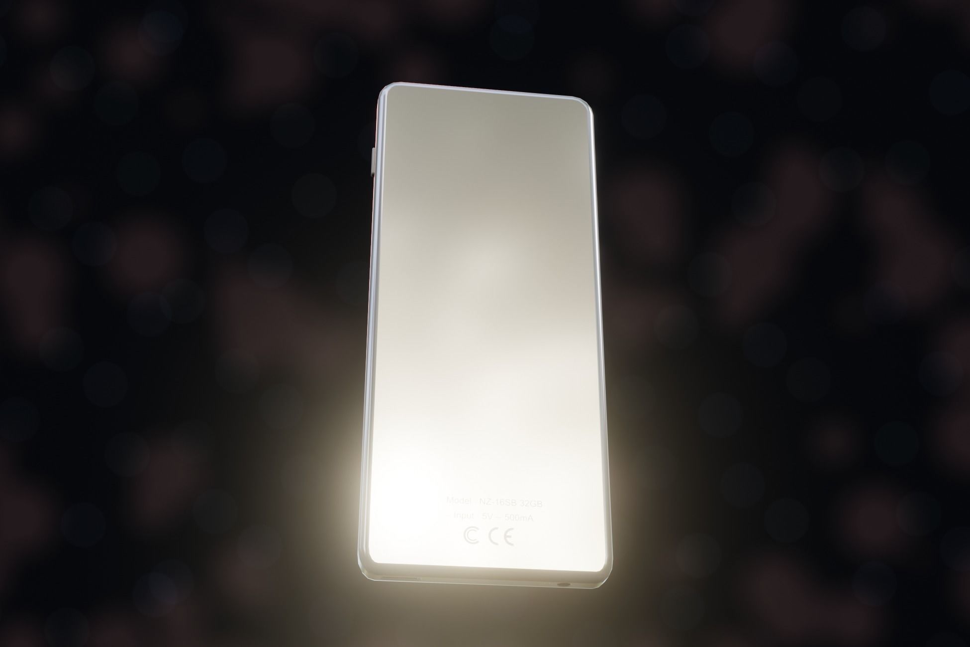 iPod Music Player Low-poly 3D model_12