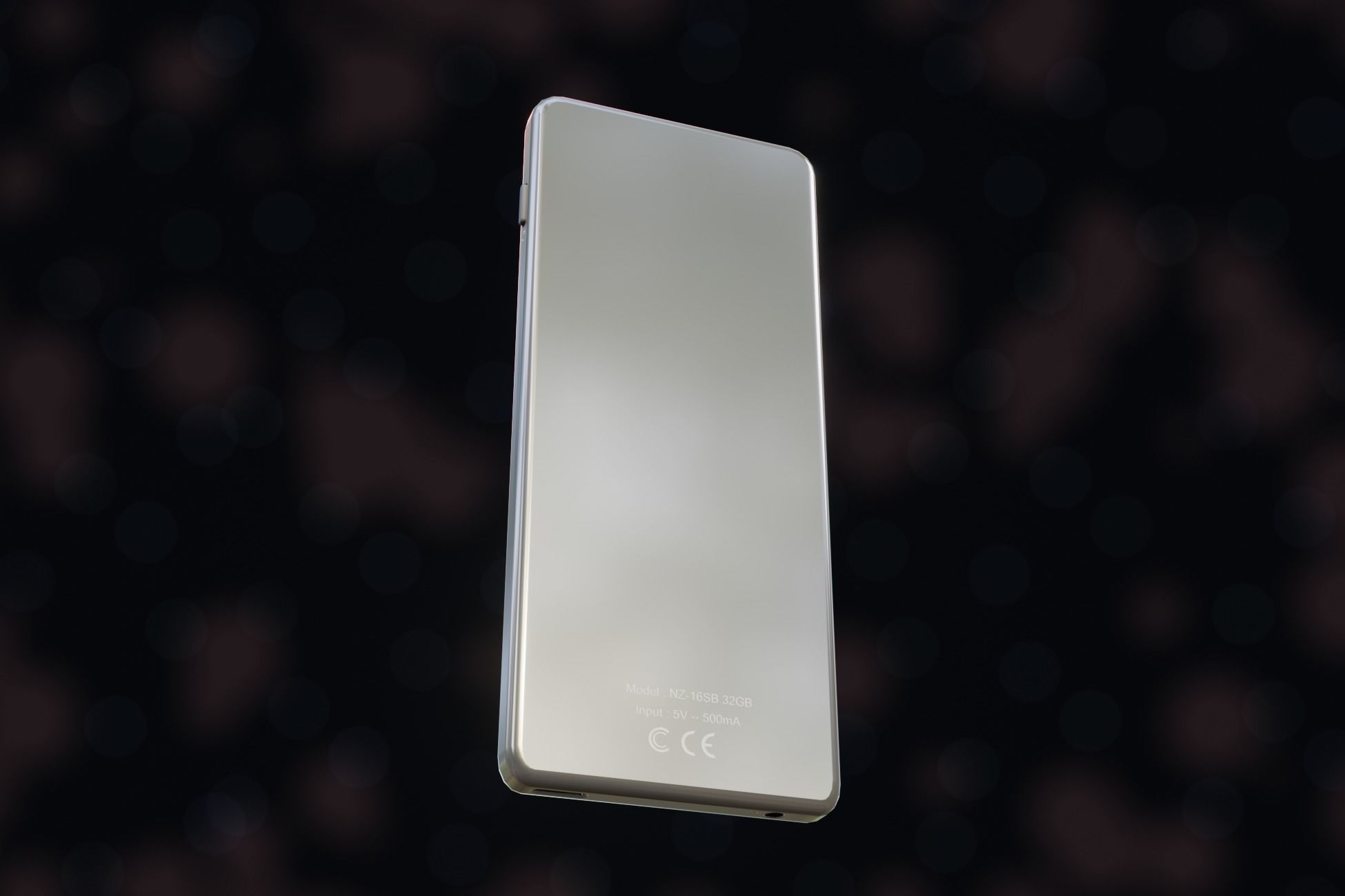 iPod Music Player Low-poly 3D model_39