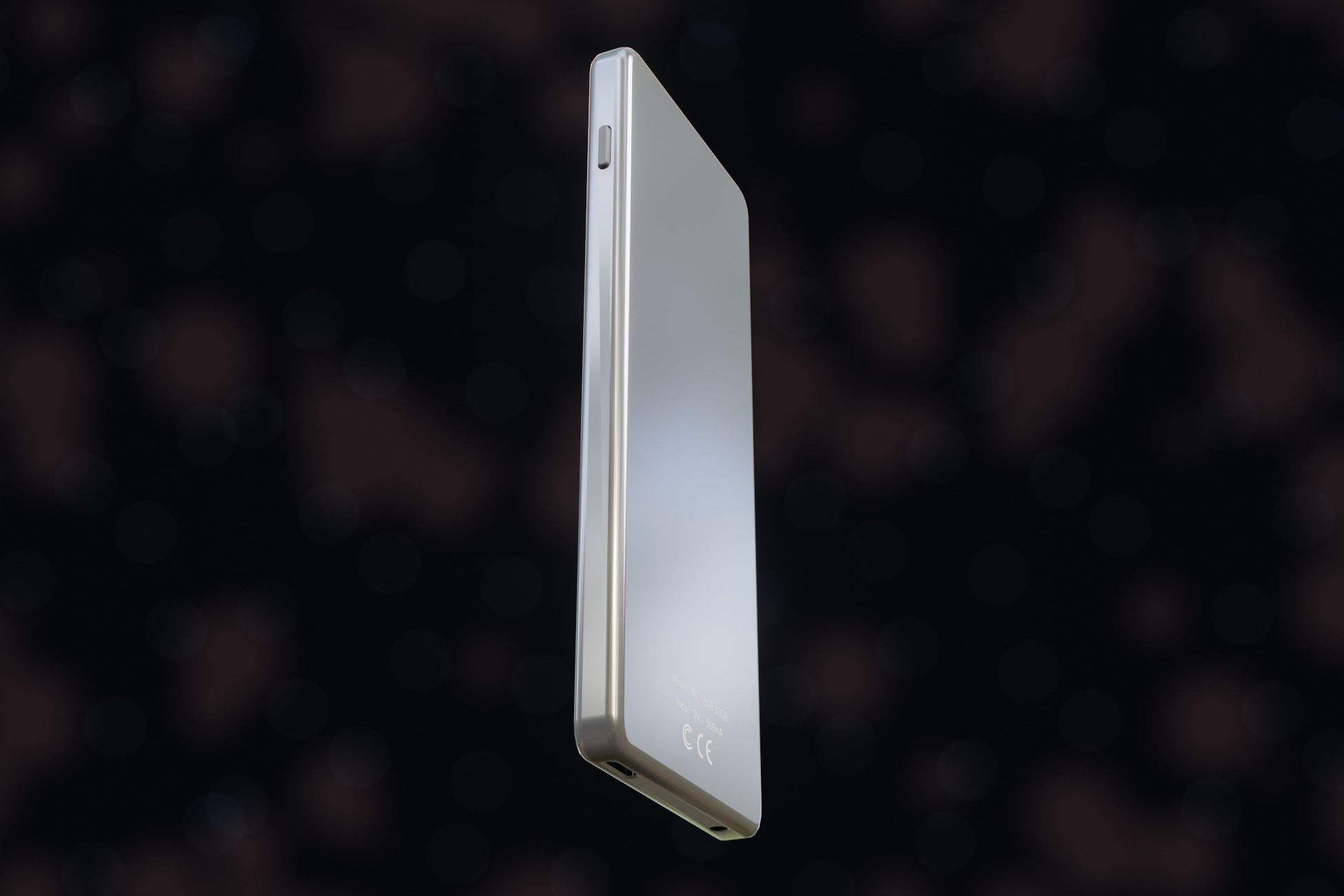 iPod Music Player Low-poly 3D model_17