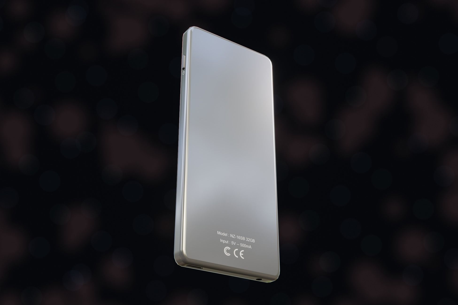 iPod Music Player Low-poly 3D model_41