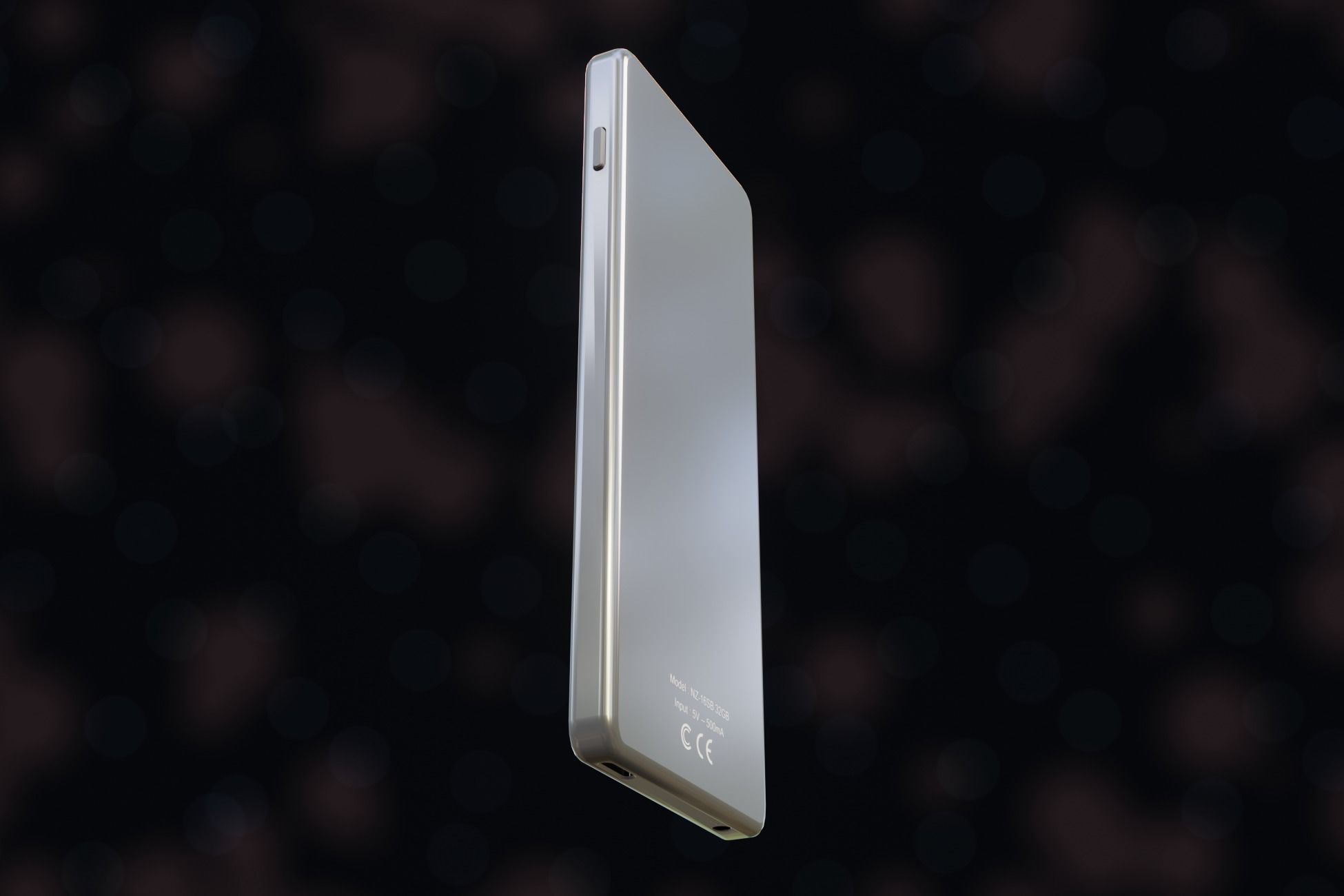 iPod Music Player Low-poly 3D model_42