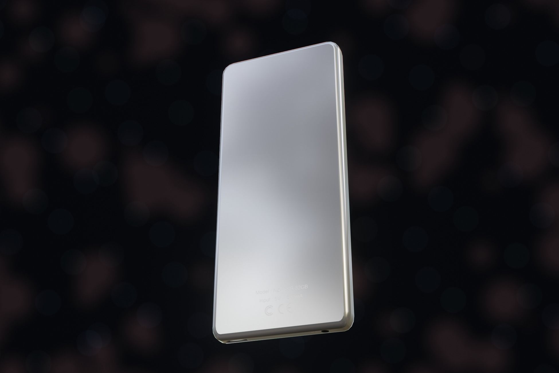 iPod Music Player Low-poly 3D model_14