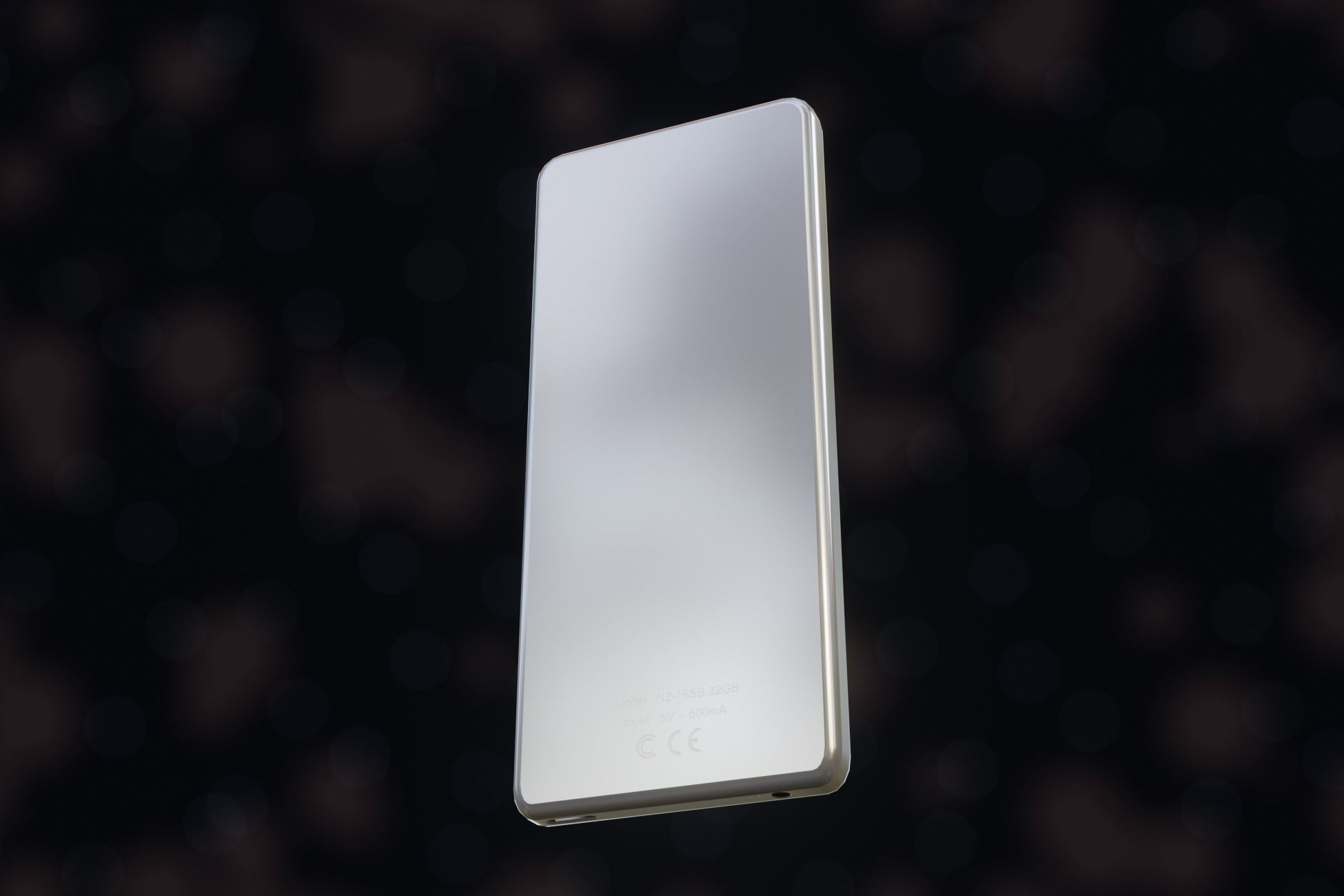 iPod Music Player Low-poly 3D model_34