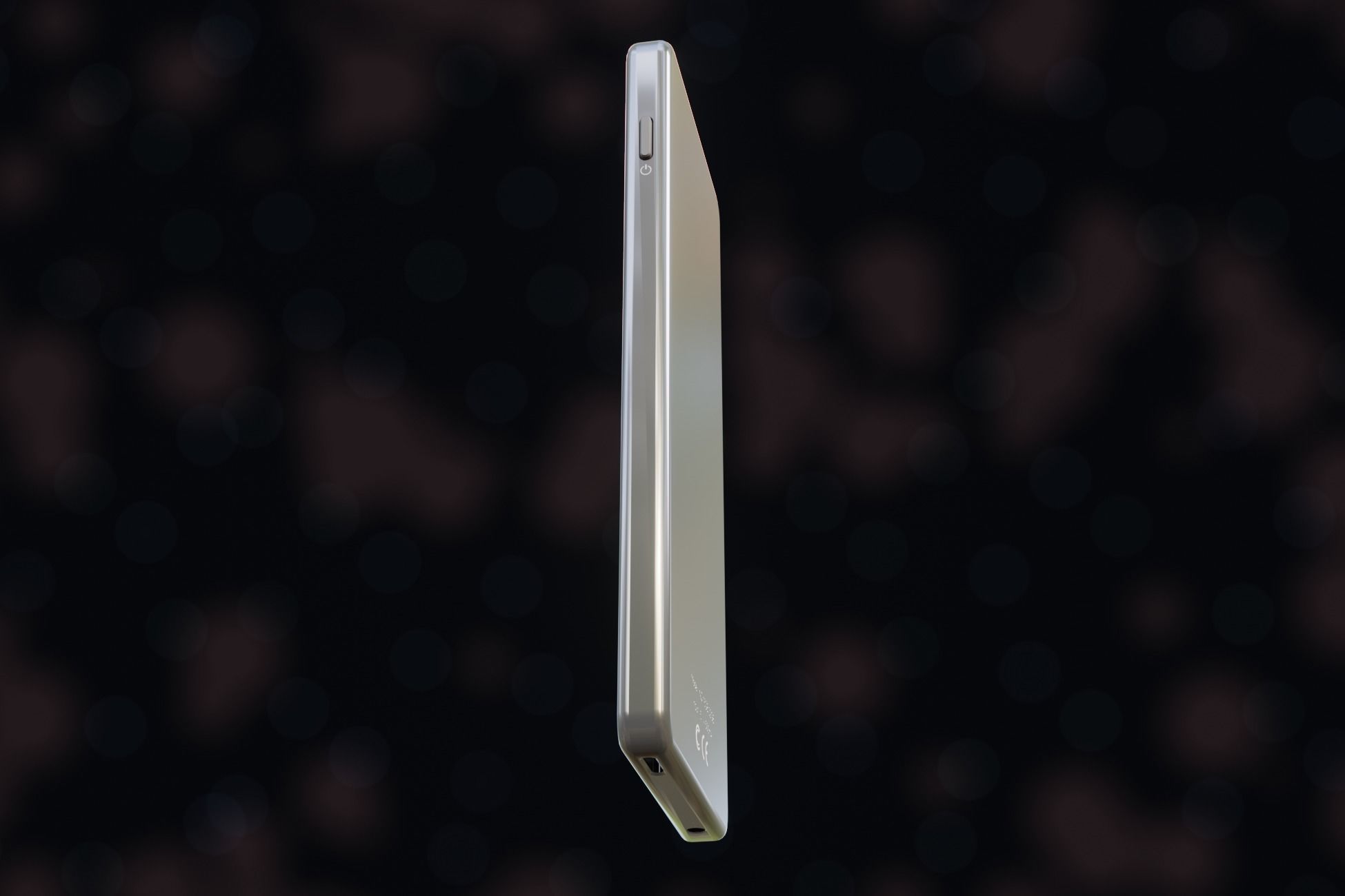 iPod Music Player Low-poly 3D model_23