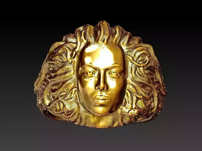 Medusa Gorgone Ring