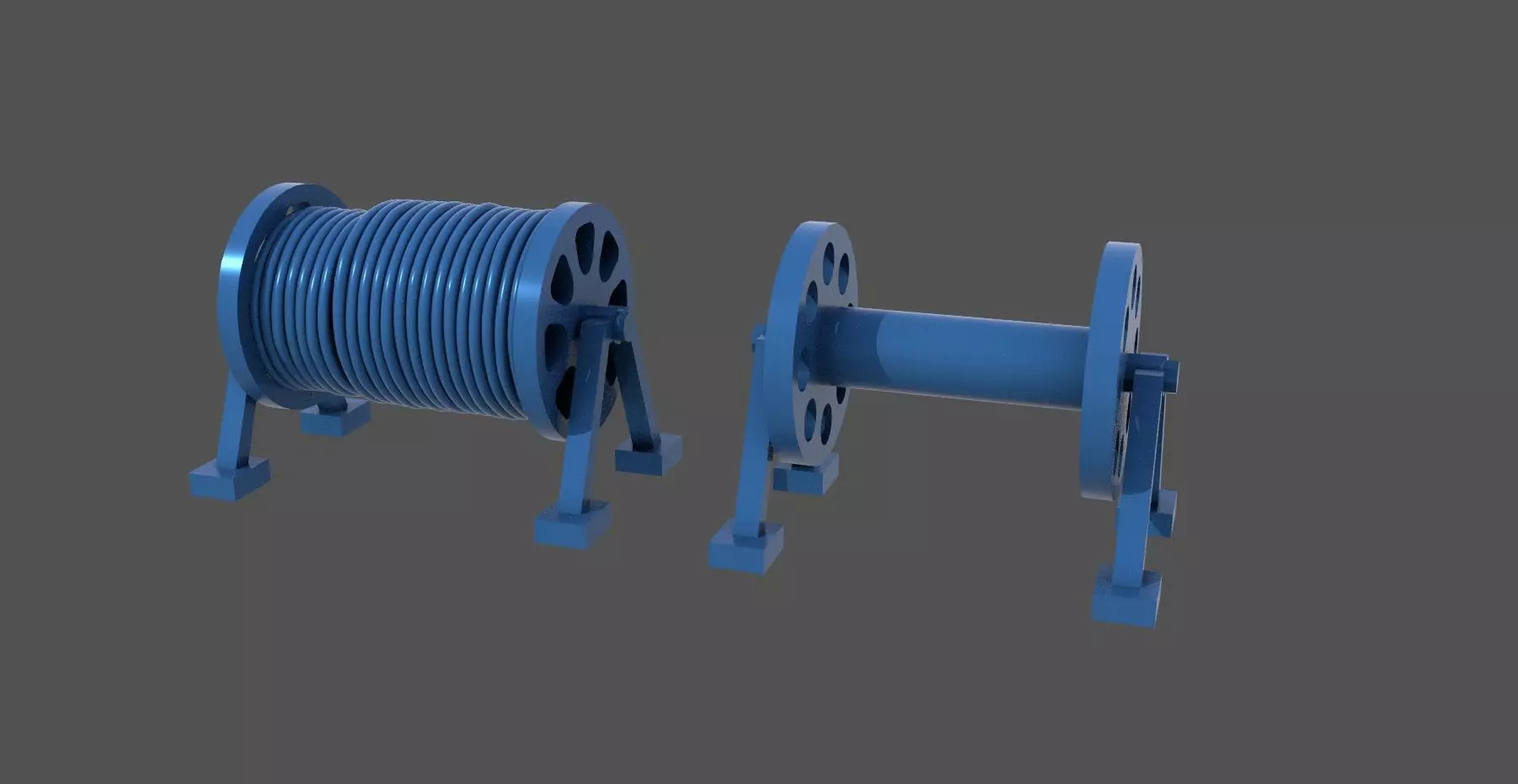 Naval hose reels - Personal license - 1-200 scale 3D print model_0