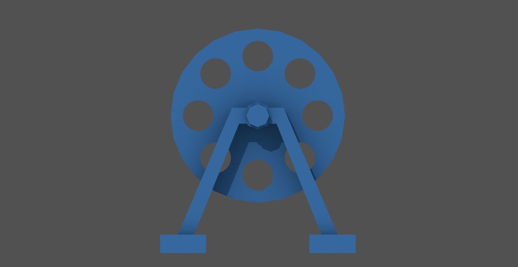 Naval hose reels - Personal license - 1-200 scale 3D print model_9