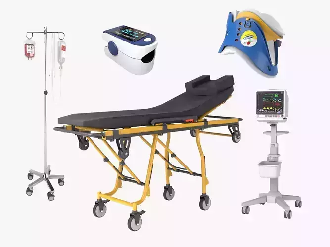 Medical Device Pack 3D Model Collection
