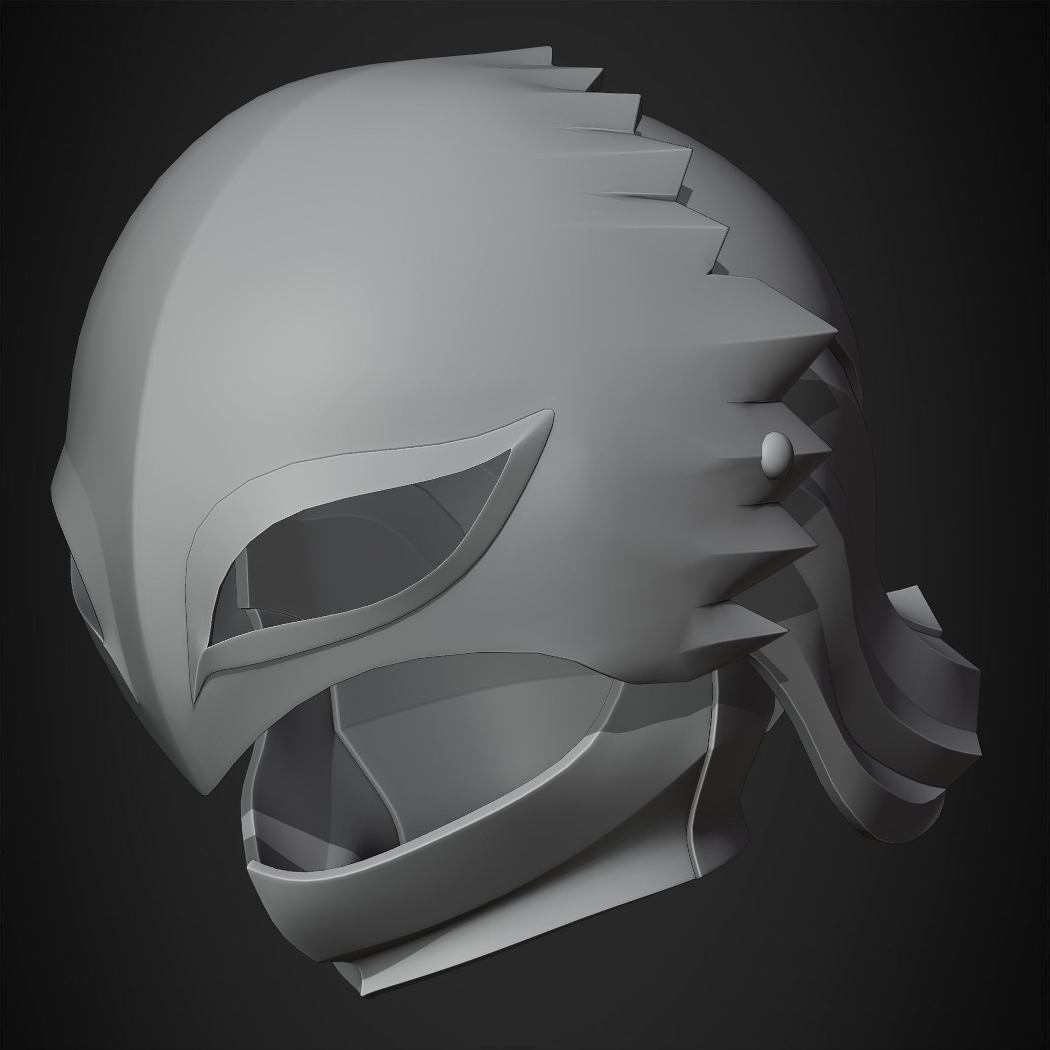 Berserk Griffith Helmet for Cosplay 3D print model_13