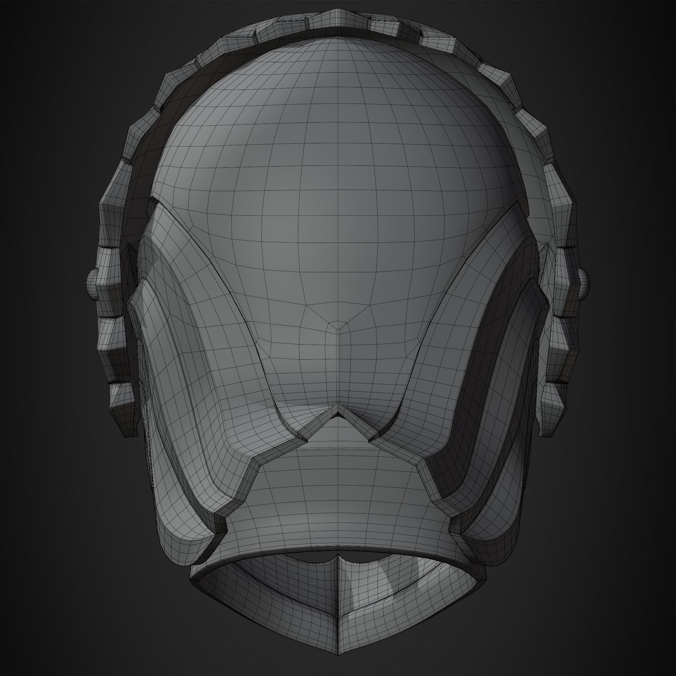 Berserk Griffith Helmet for Cosplay 3D print model_18
