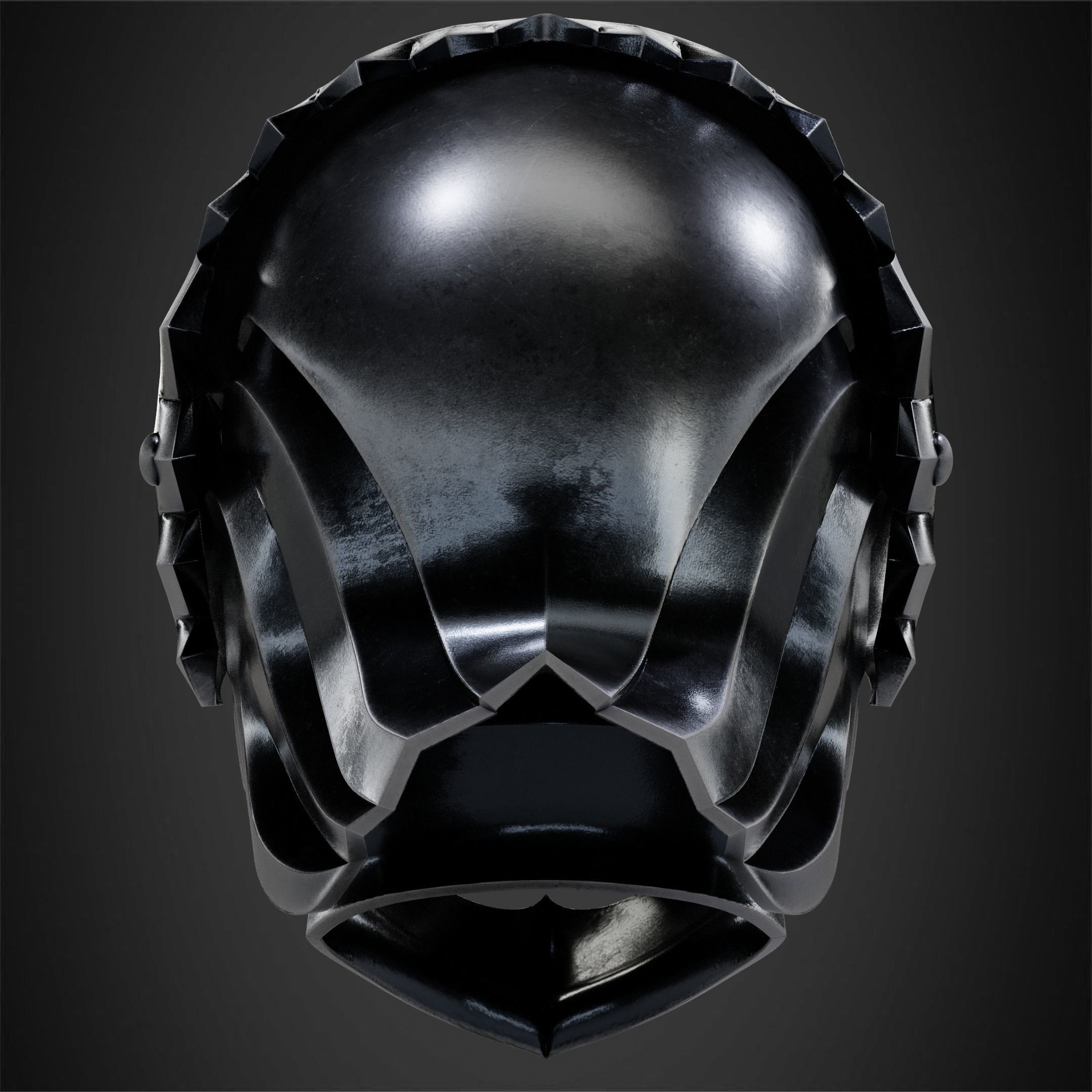 Berserk Griffith Helmet for Cosplay 3D print model_6