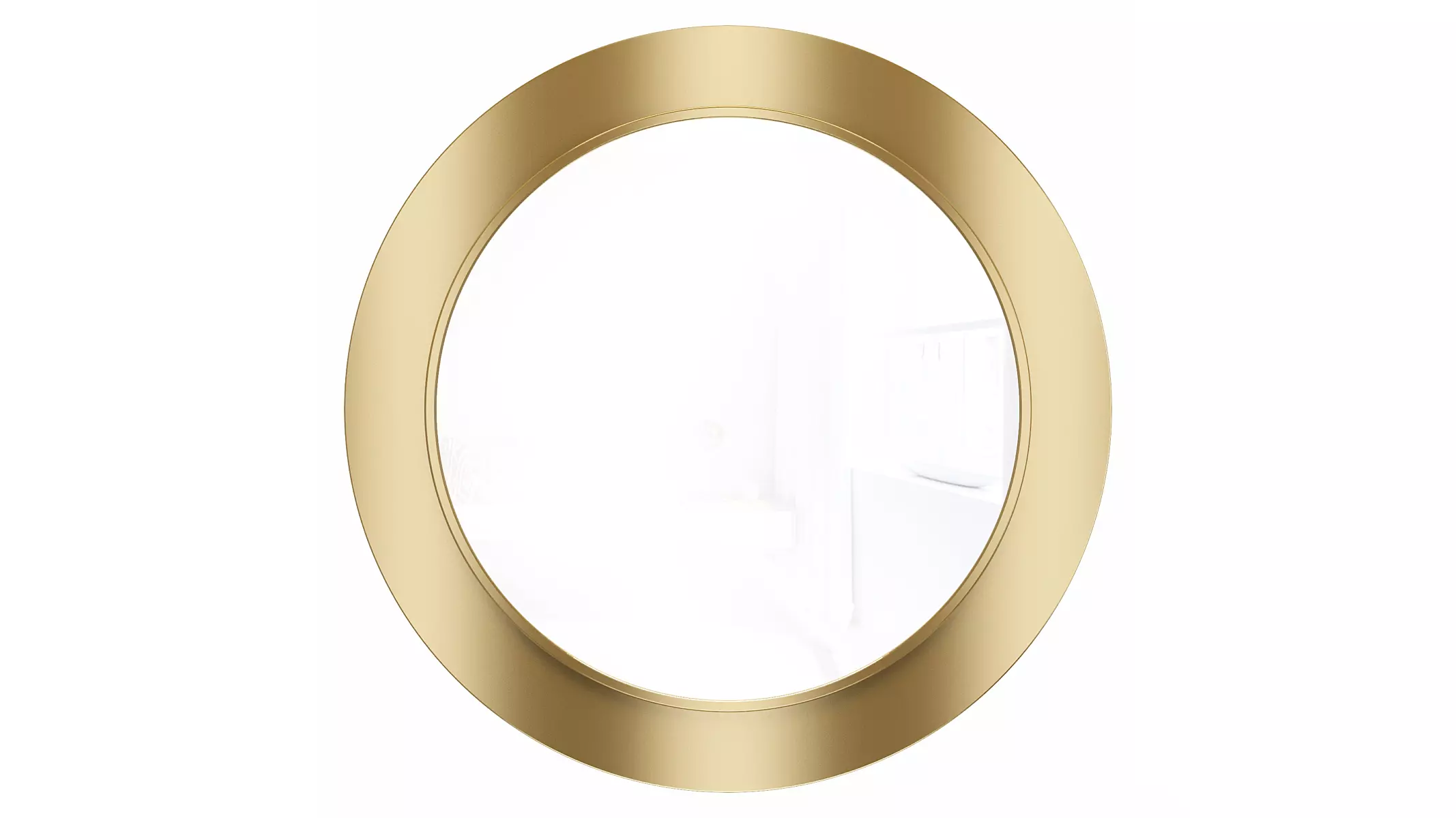 Mirror in a metal frame GZ-M1040 3D model_0