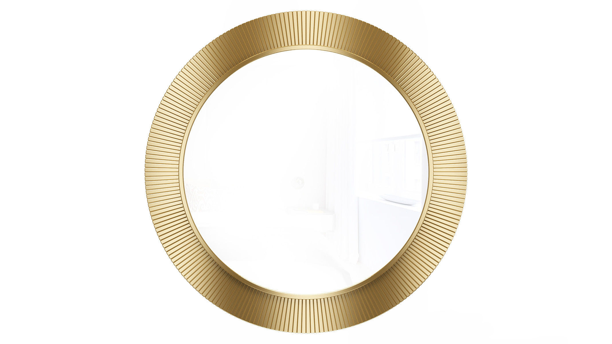 Mirror in a metal frame GZ-M1041 3D model_2