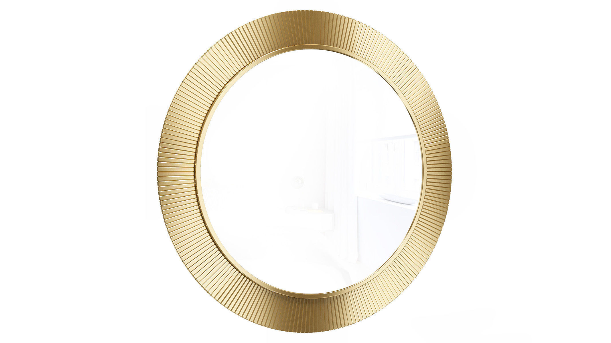 Mirror in a metal frame GZ-M1041 3D model_3