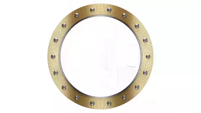 Mirror in a metal frame GZ-M1042