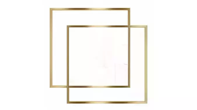 Mirror in a metal frame GZ-M1046