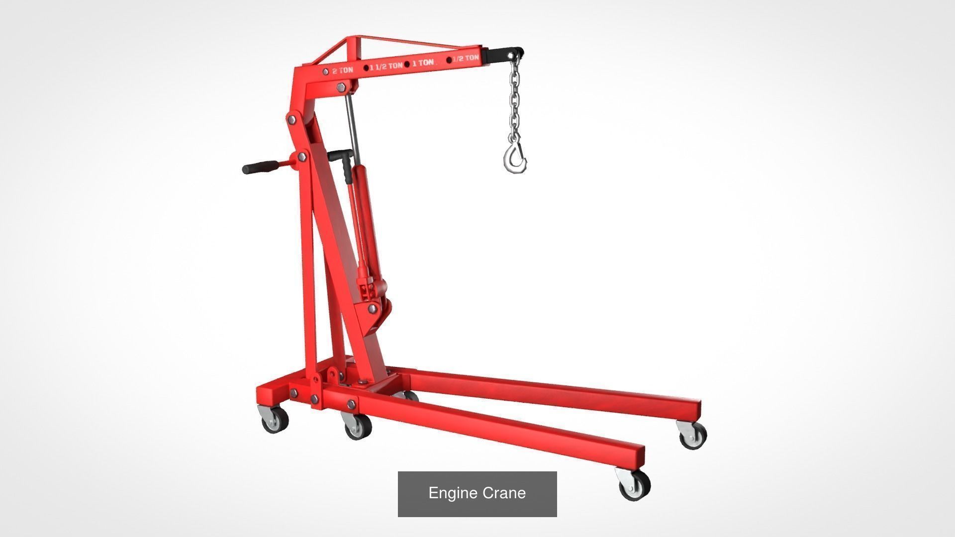 Autoservice Garage Machine and Tools Pack 3D Model Collection_4