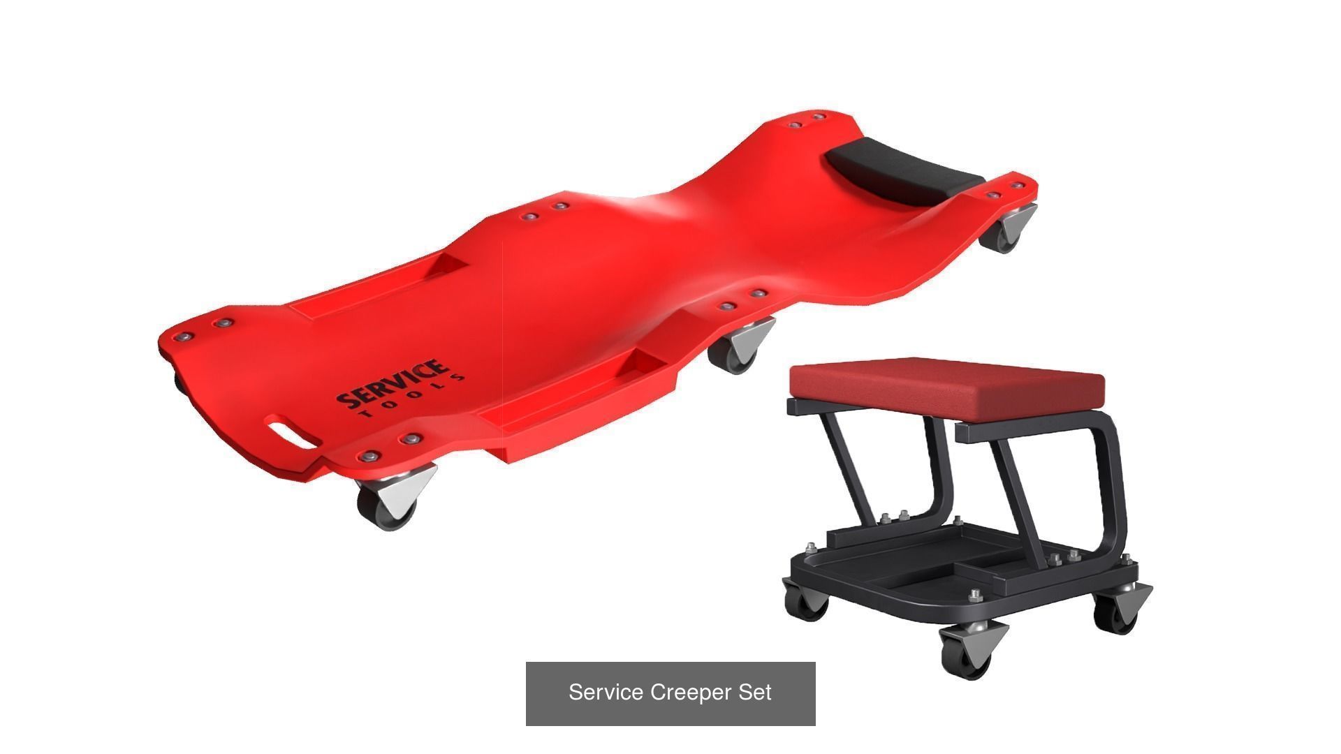 Autoservice Garage Machine and Tools Pack 3D Model Collection_9