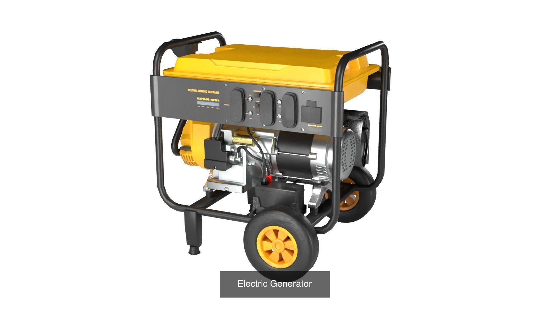 Autoservice Garage Machine and Tools Pack 3D Model Collection_3