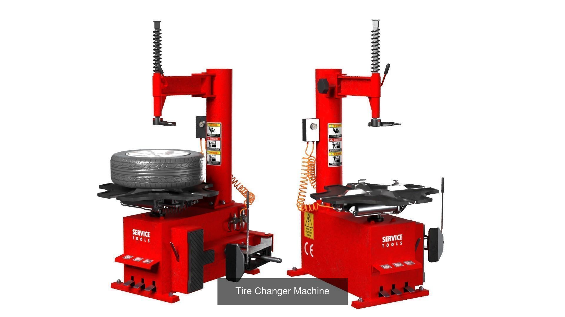 Autoservice Garage Machine and Tools Pack 3D Model Collection_10