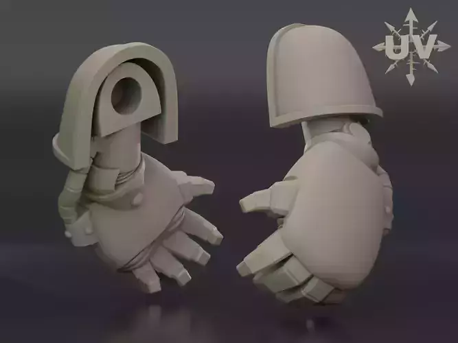 power fist free sample Free 3D print model