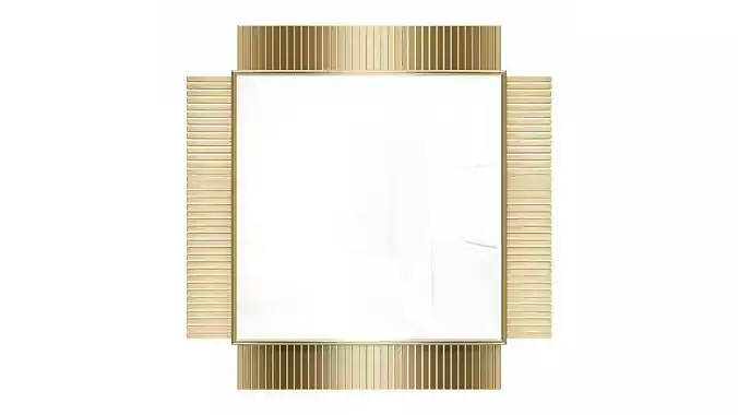 Mirror in a metal frame GZ-M1048