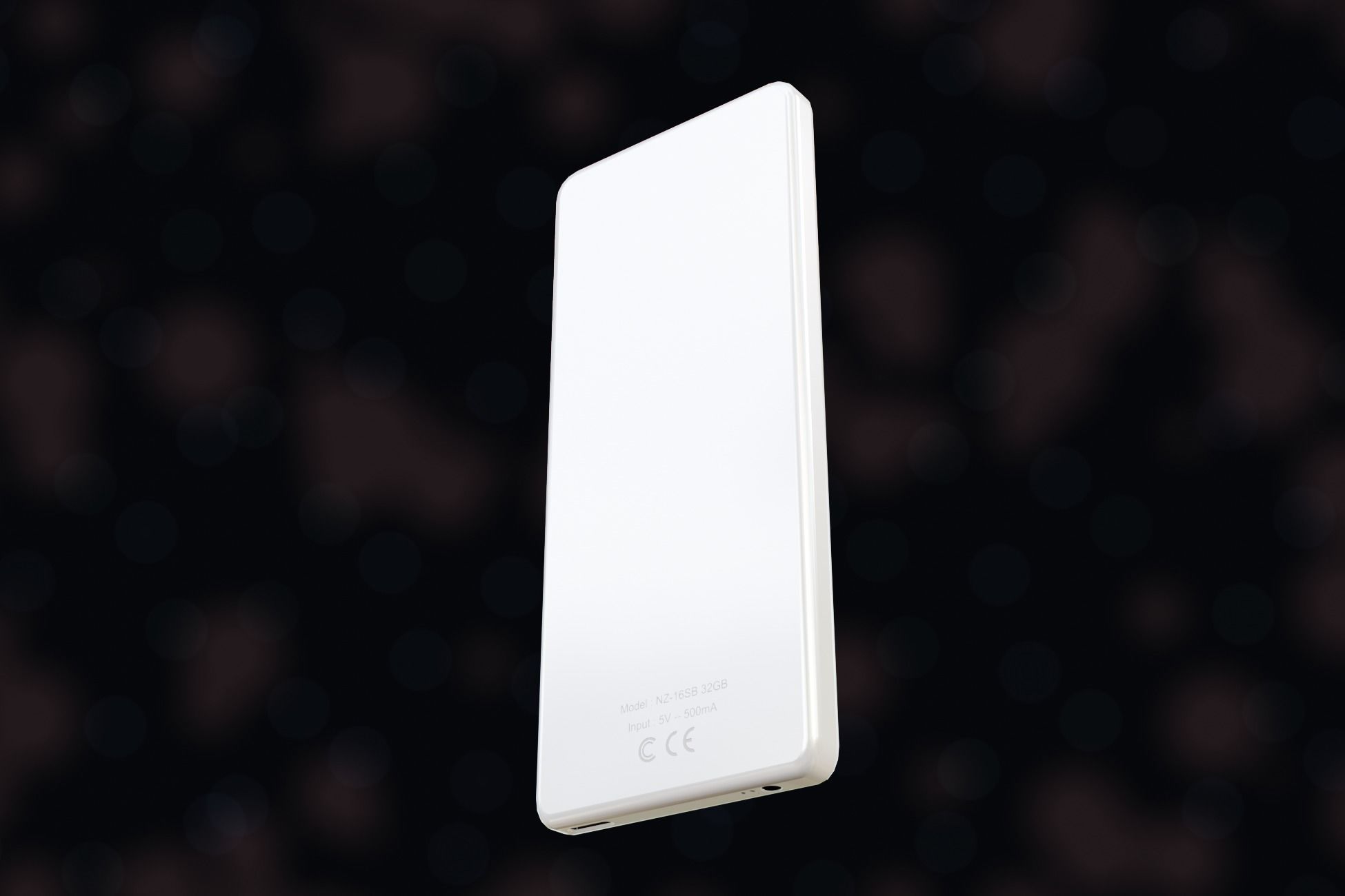 iPod Music Player Low-poly 3D model_37