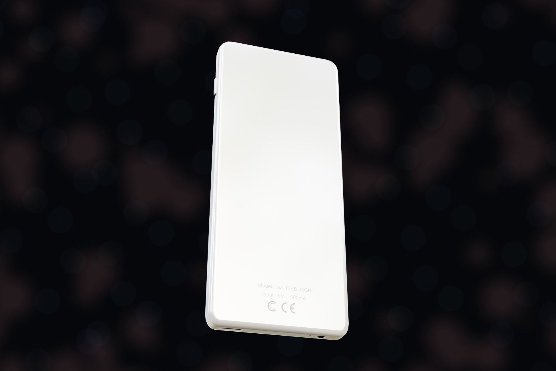 iPod Music Player Low-poly 3D model_3