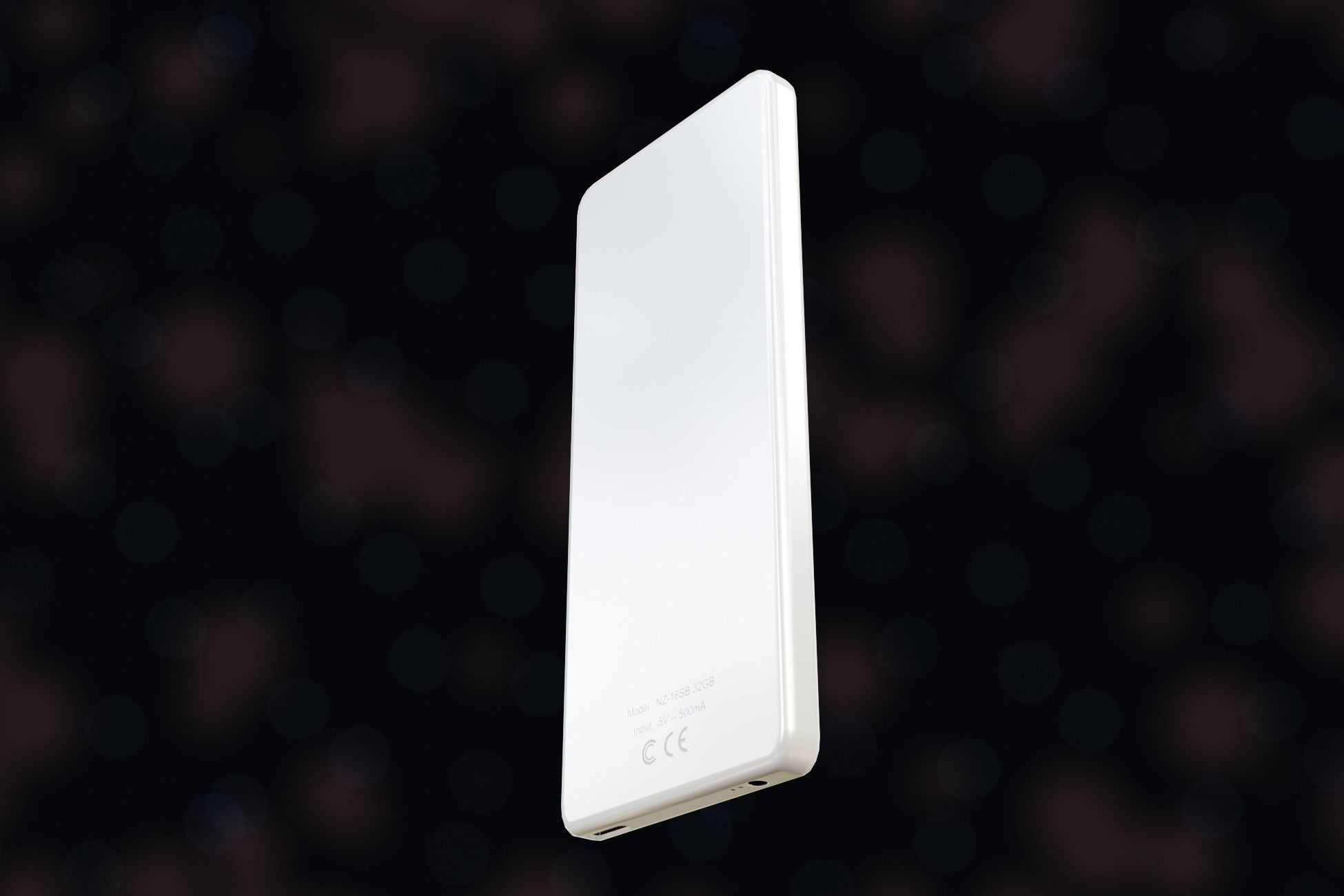 iPod Music Player Low-poly 3D model_5