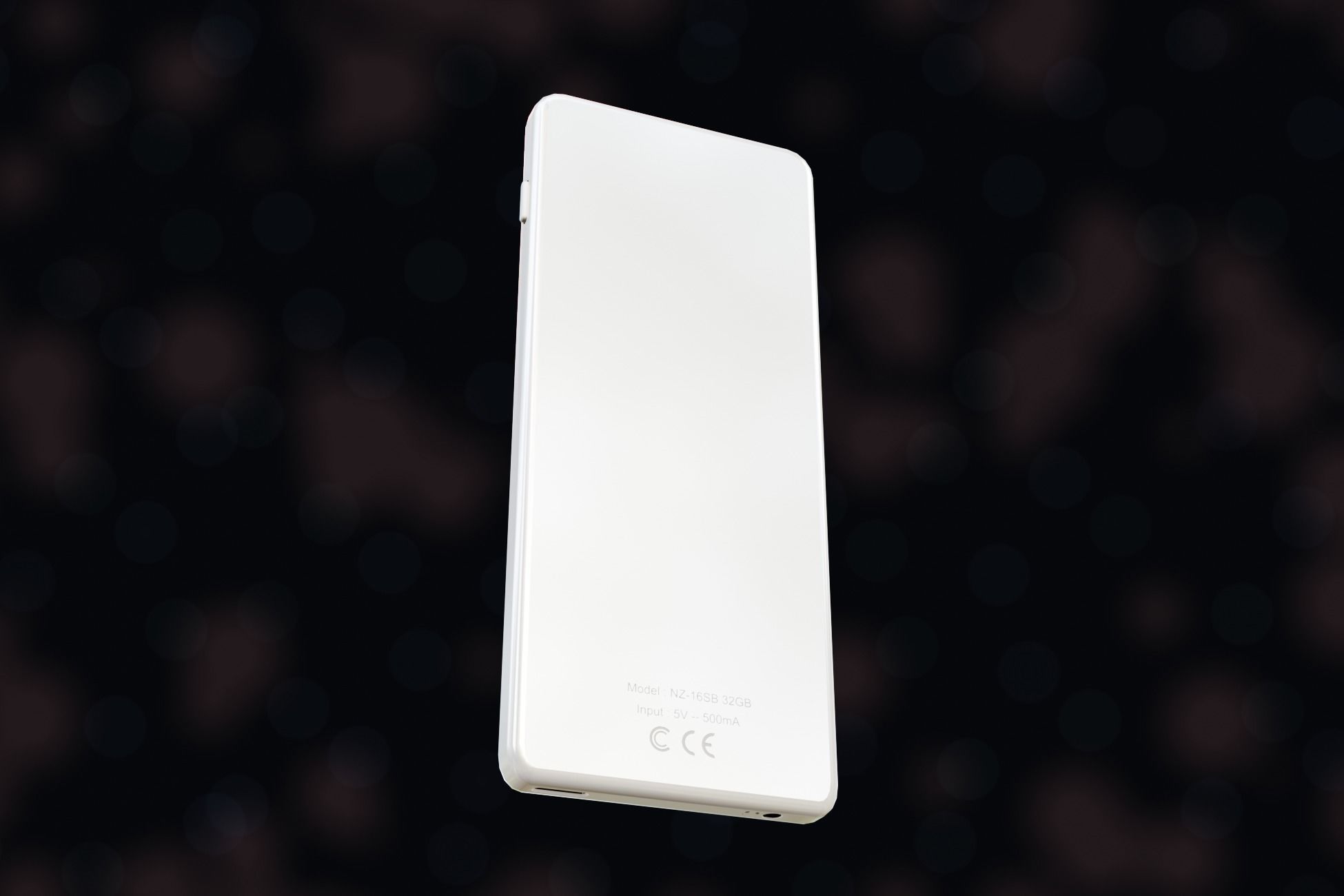 iPod Music Player Low-poly 3D model_14