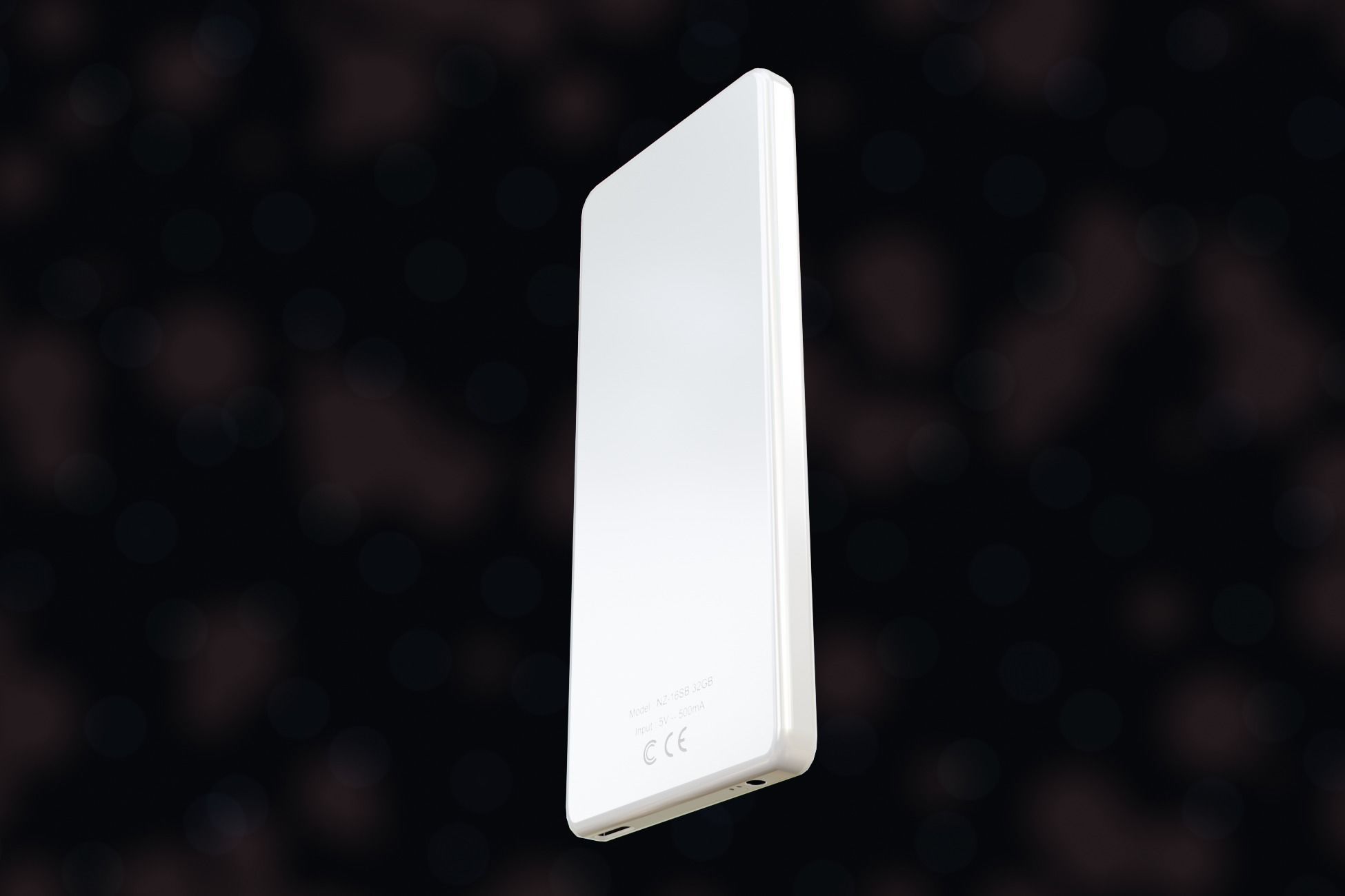 iPod Music Player Low-poly 3D model_34