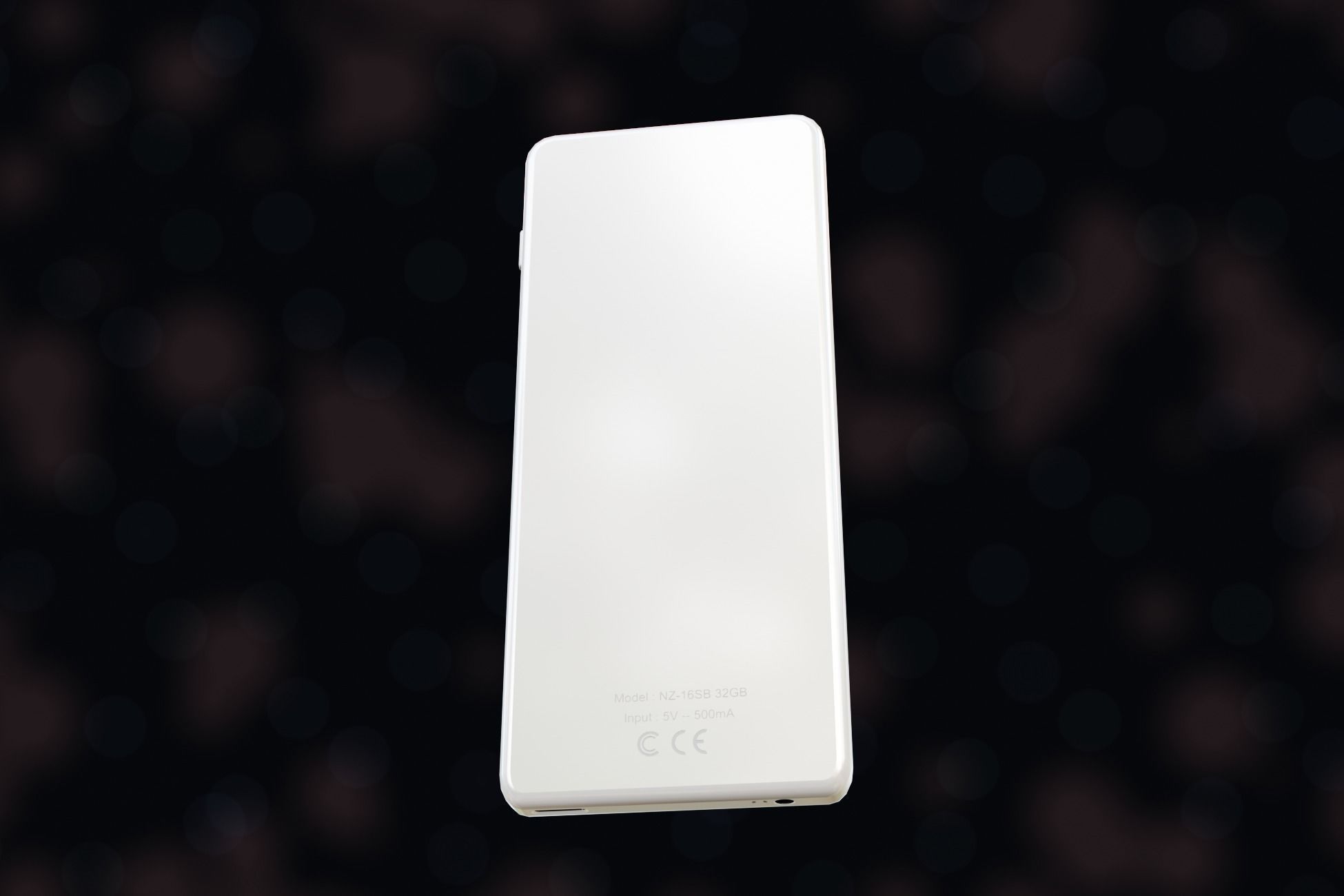 iPod Music Player Low-poly 3D model_35